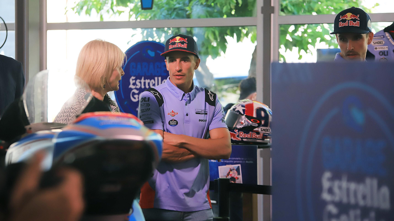 Marc y Alex Márquez inauguran 'Garage 93' en Jerez