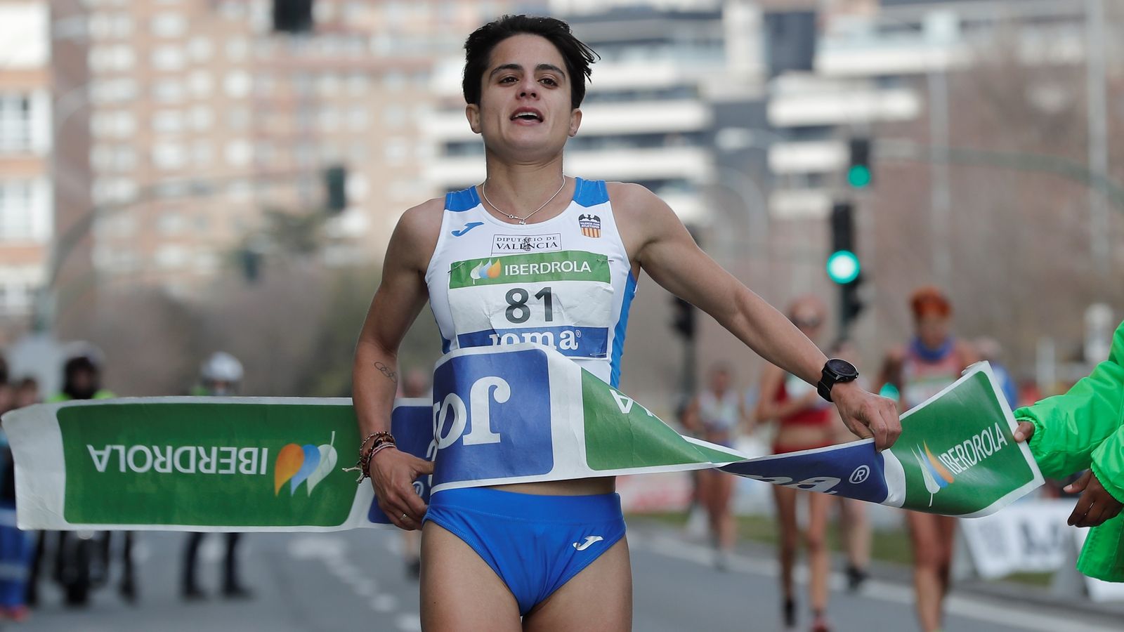 María Pérez se impuso en Pamplona el año pasado.