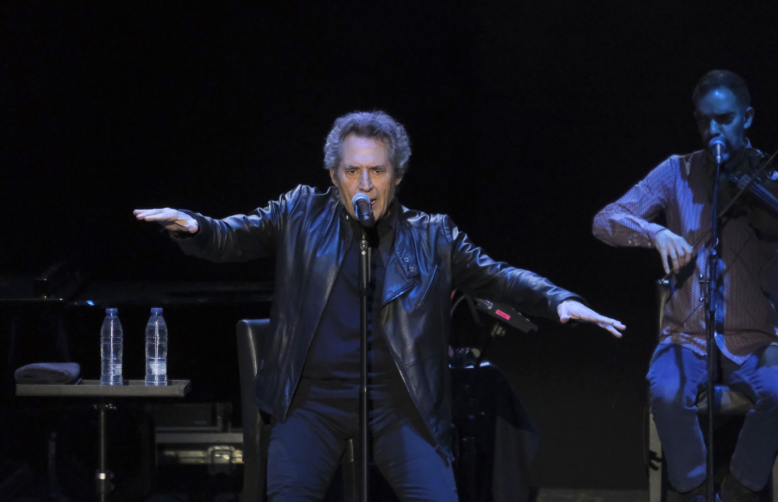 Miguel Ríos (Granada, 1944), en un concierto reciente.