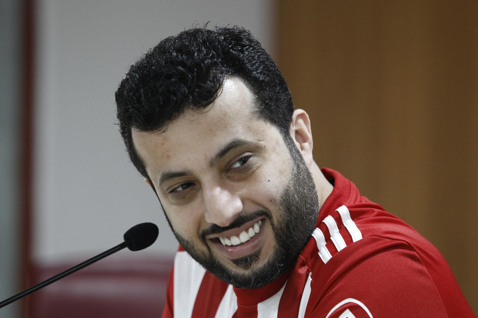 Fotogalería rueda de prensa dueño U.D. Almería, Turki Al-Sheik