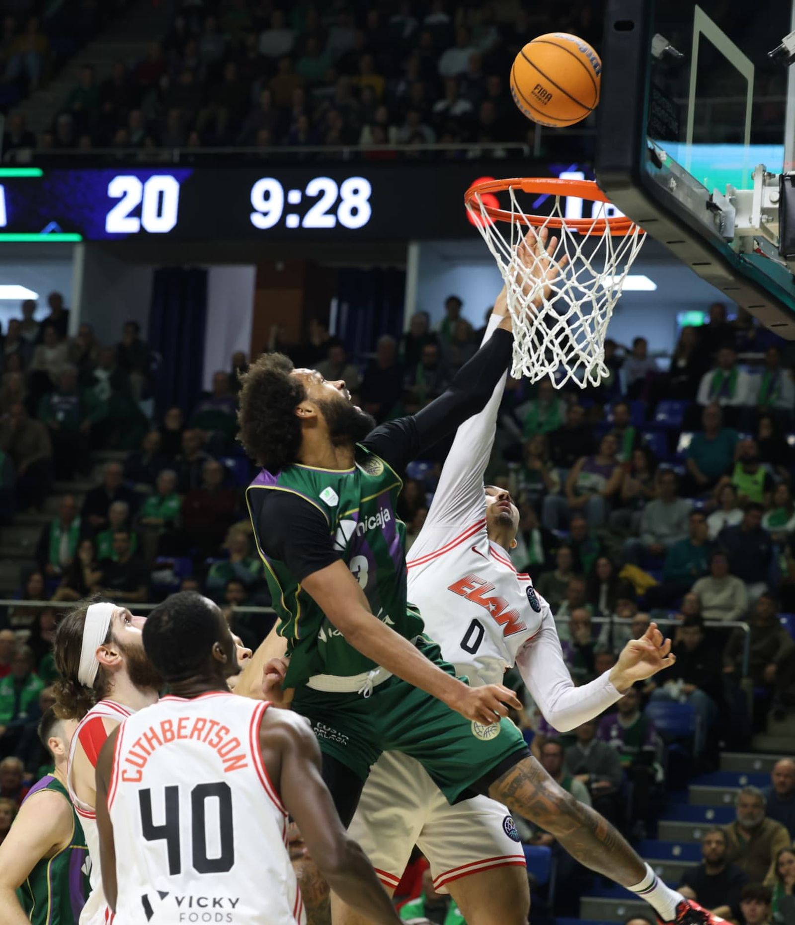 El Unicaja-Elan Chalon, en fotos