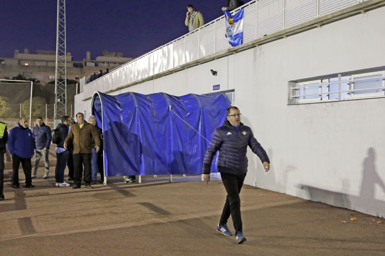 Partido entre Xerez CD y Betis Deportivo en Complejo Deportivo La Granja