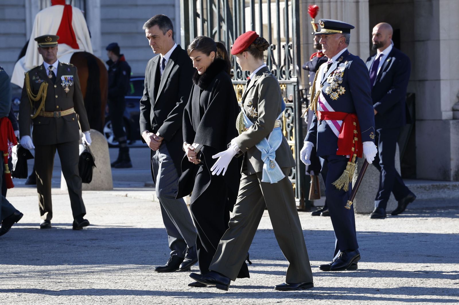Las fotos de la princesa Leonor en la Pascua Militar