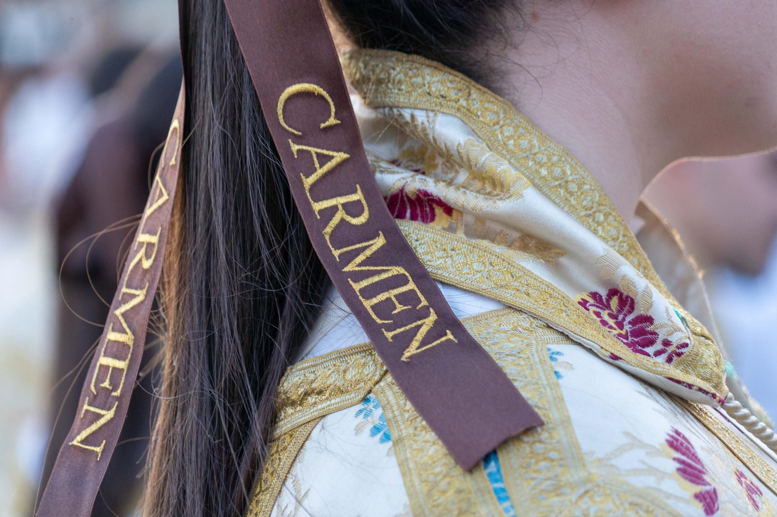 Imágenes de la procesión La Virgen del Carmen por las calles de Huelva