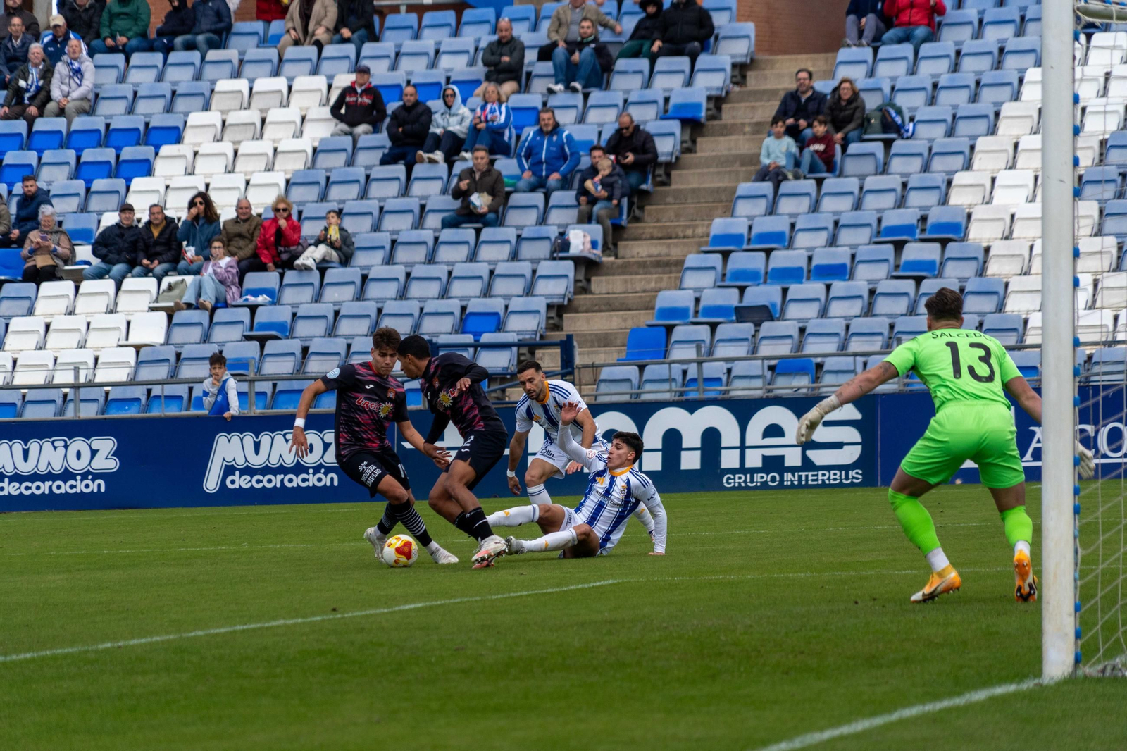 Las mejores imágenes del partido Recreativo de Huelva-Águilas