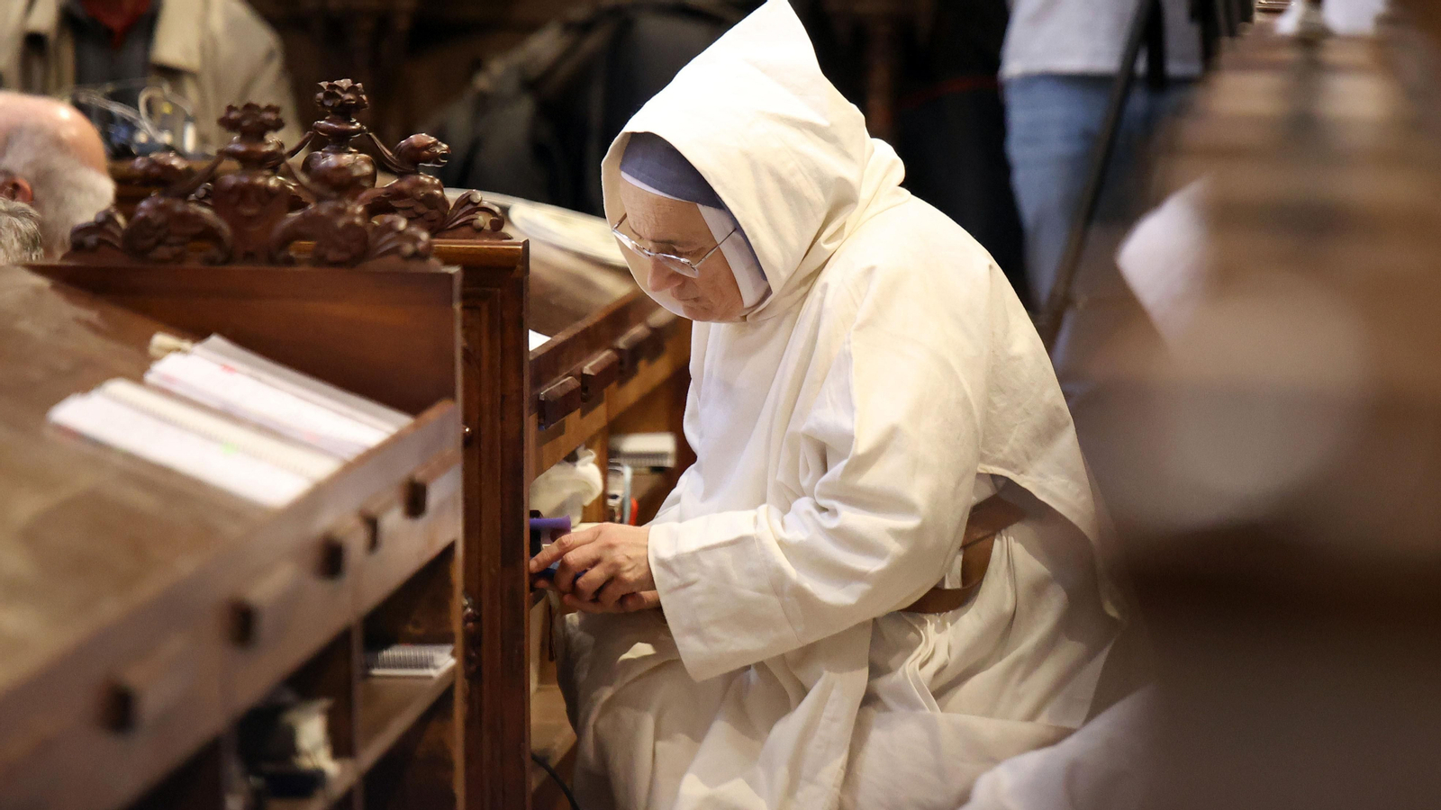 Misa de despedida en la Cartuja de Jerez a las hermanas de Belén