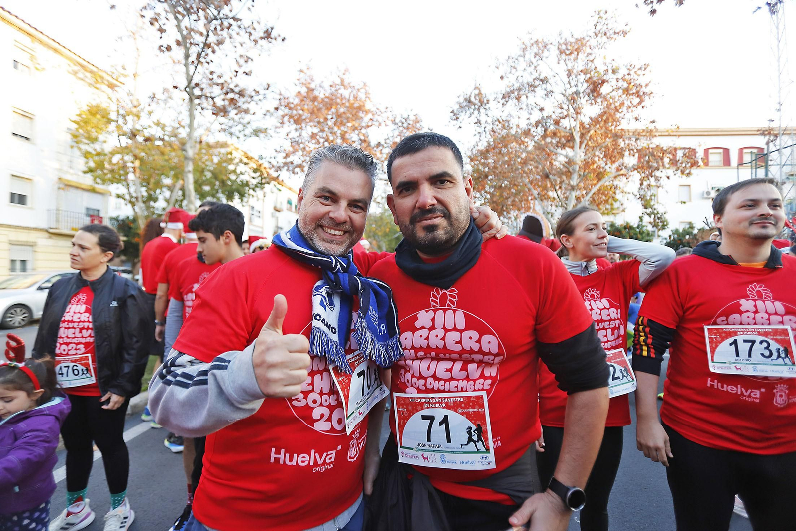 Imágenes de la XIII carrera de San Silvestre en Huelva