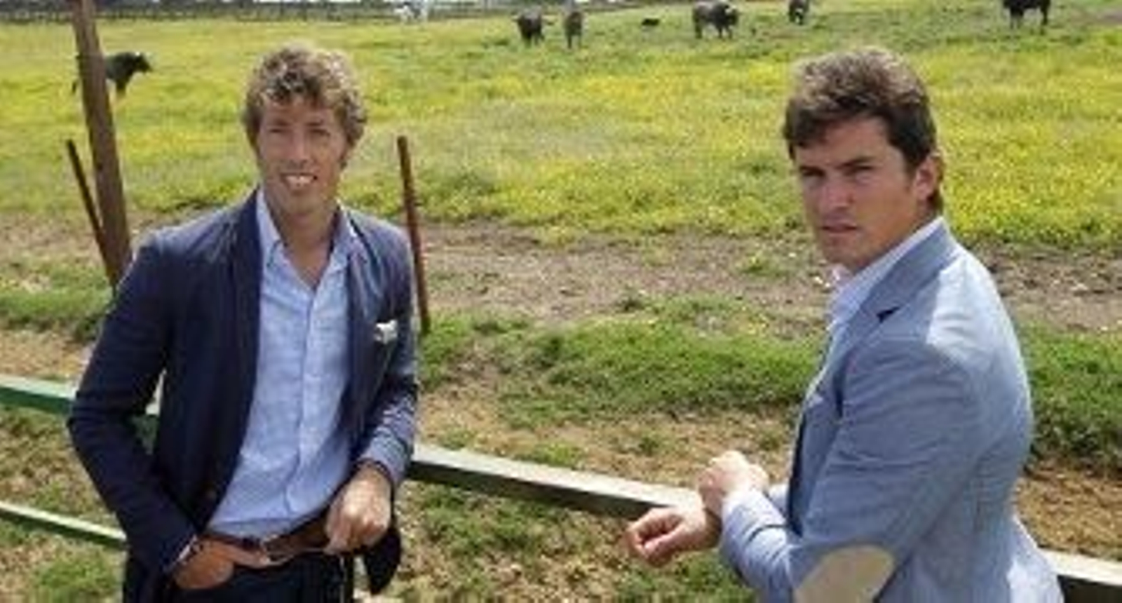 Manuel Escribano y Daniel Luque. / Juan Carlos Muñoz