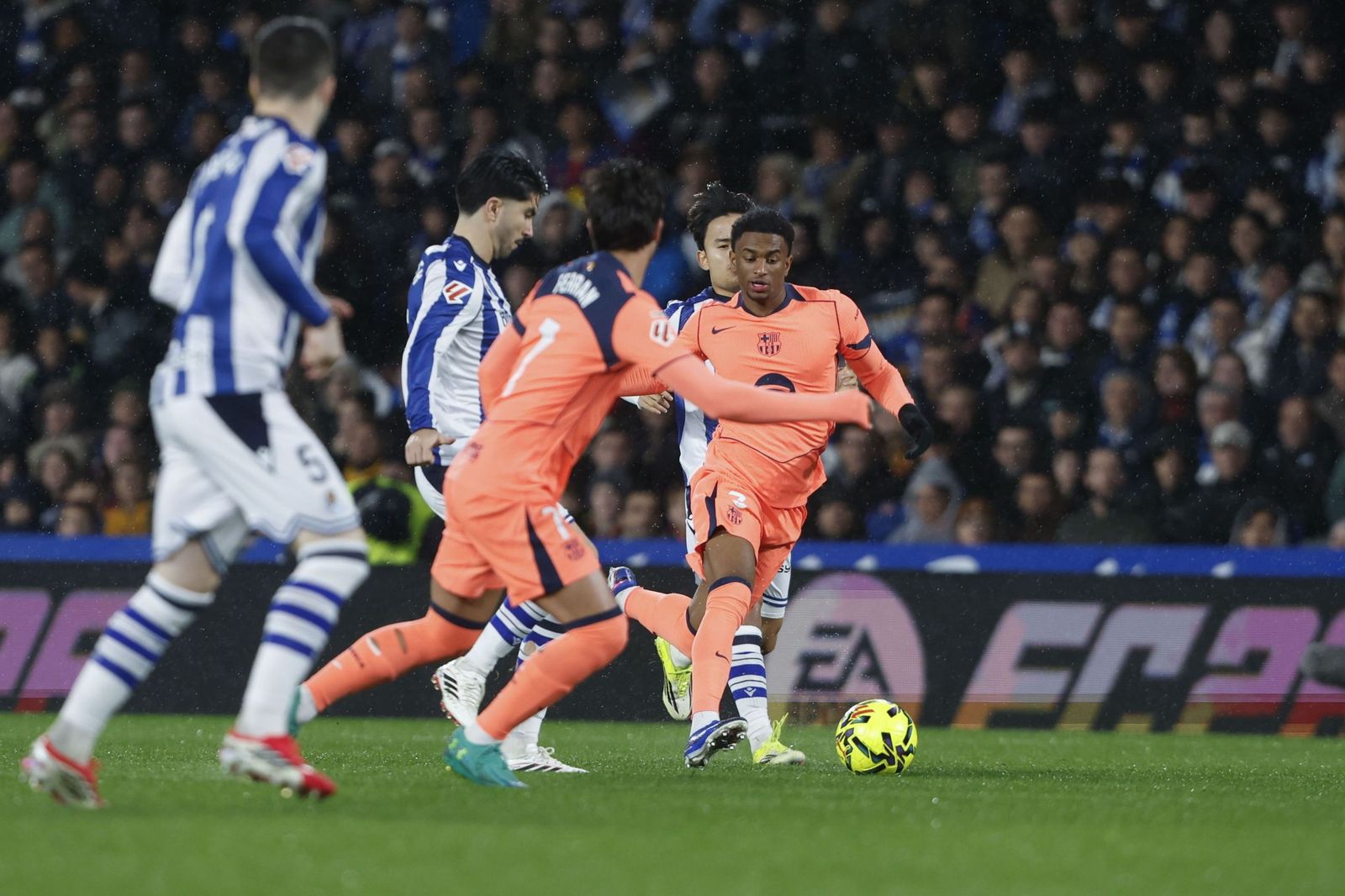 Las fotos de la derrota del Barcelona contra la Real Sociedad