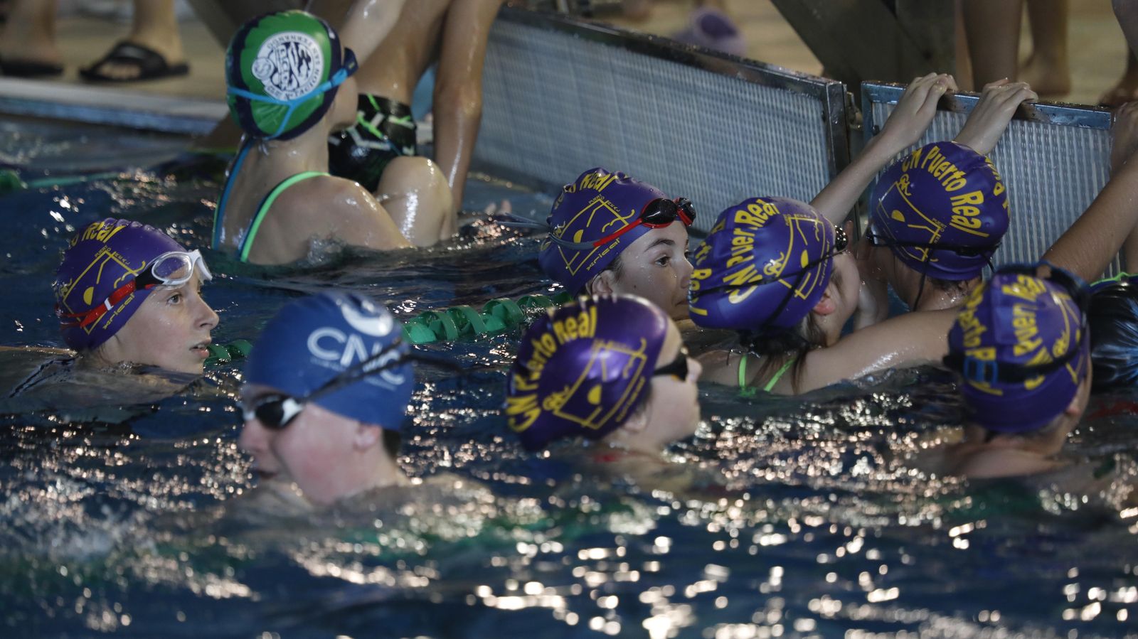 Las fotos del torneo de natación en Los Barrios