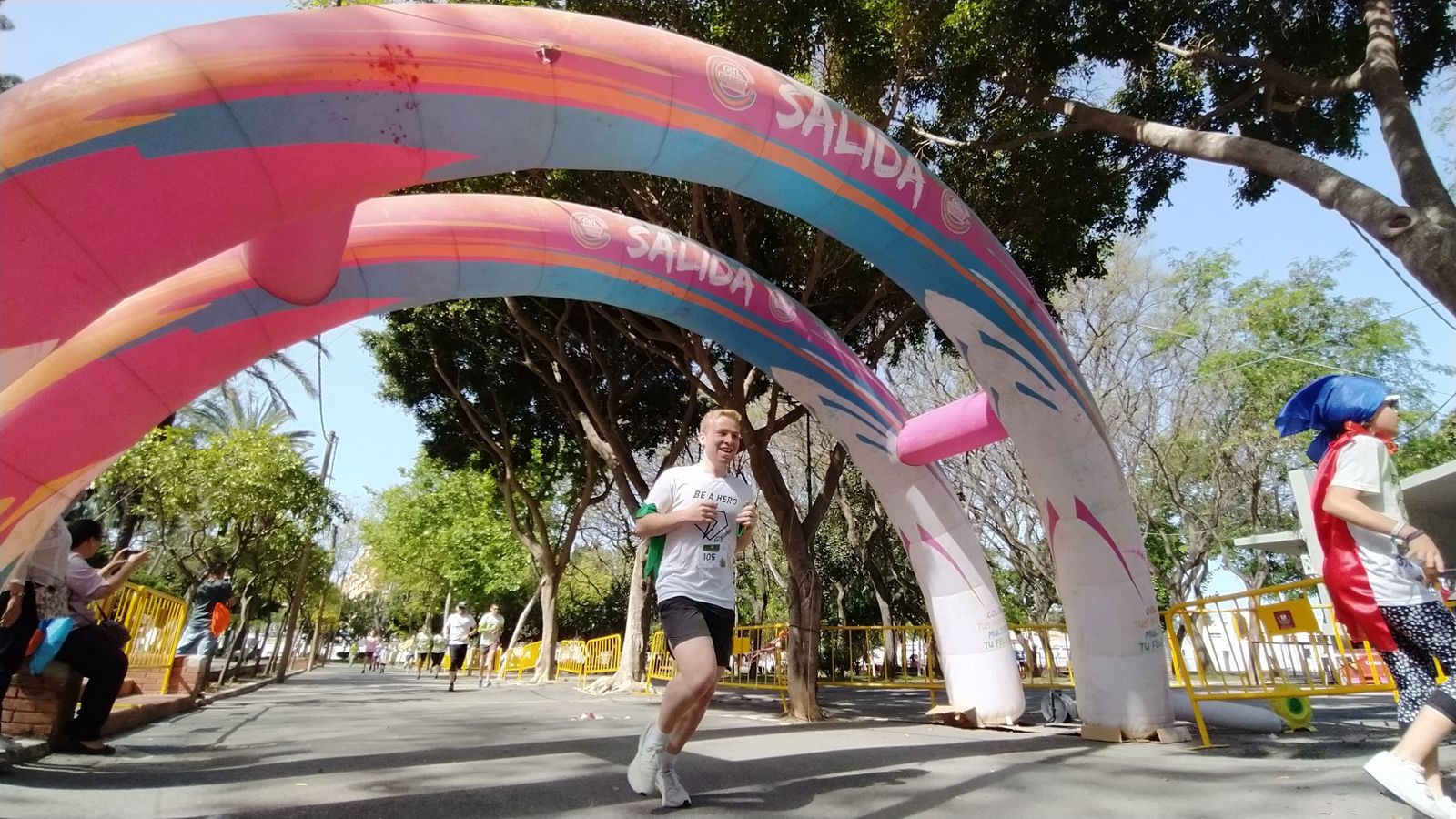 Las imágenes de la Carrera de la Felicidad en San Fernando