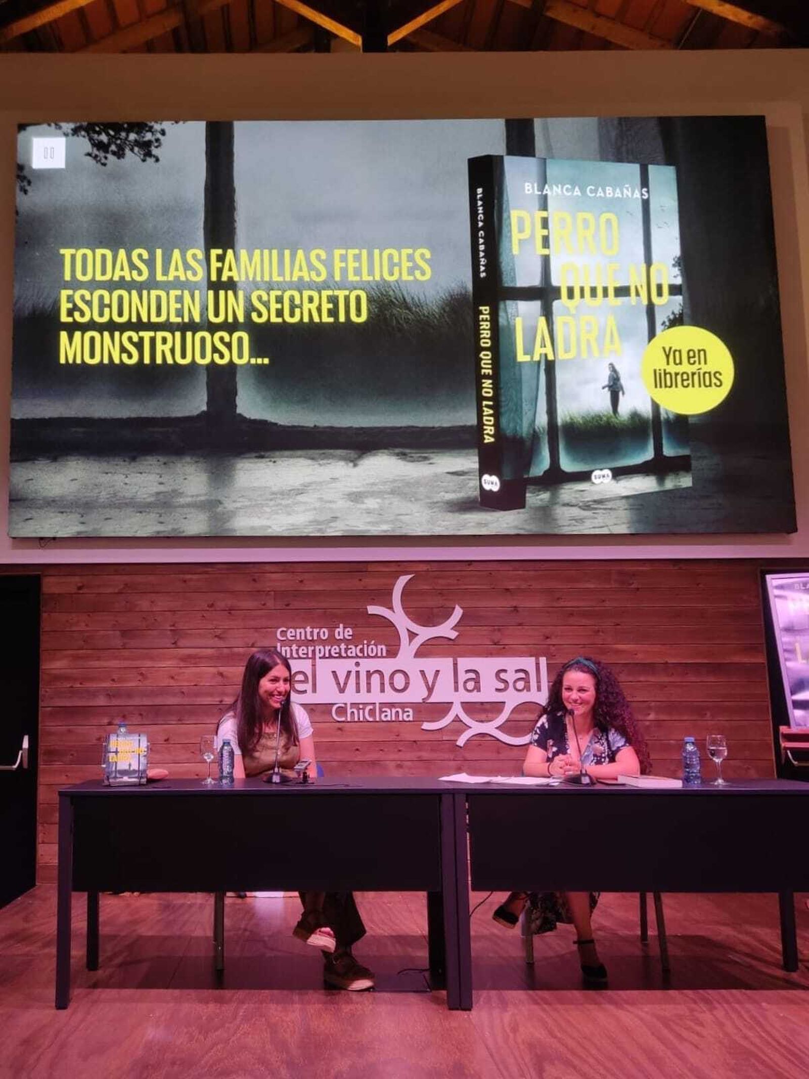 Presentación del libro en Chiclana.