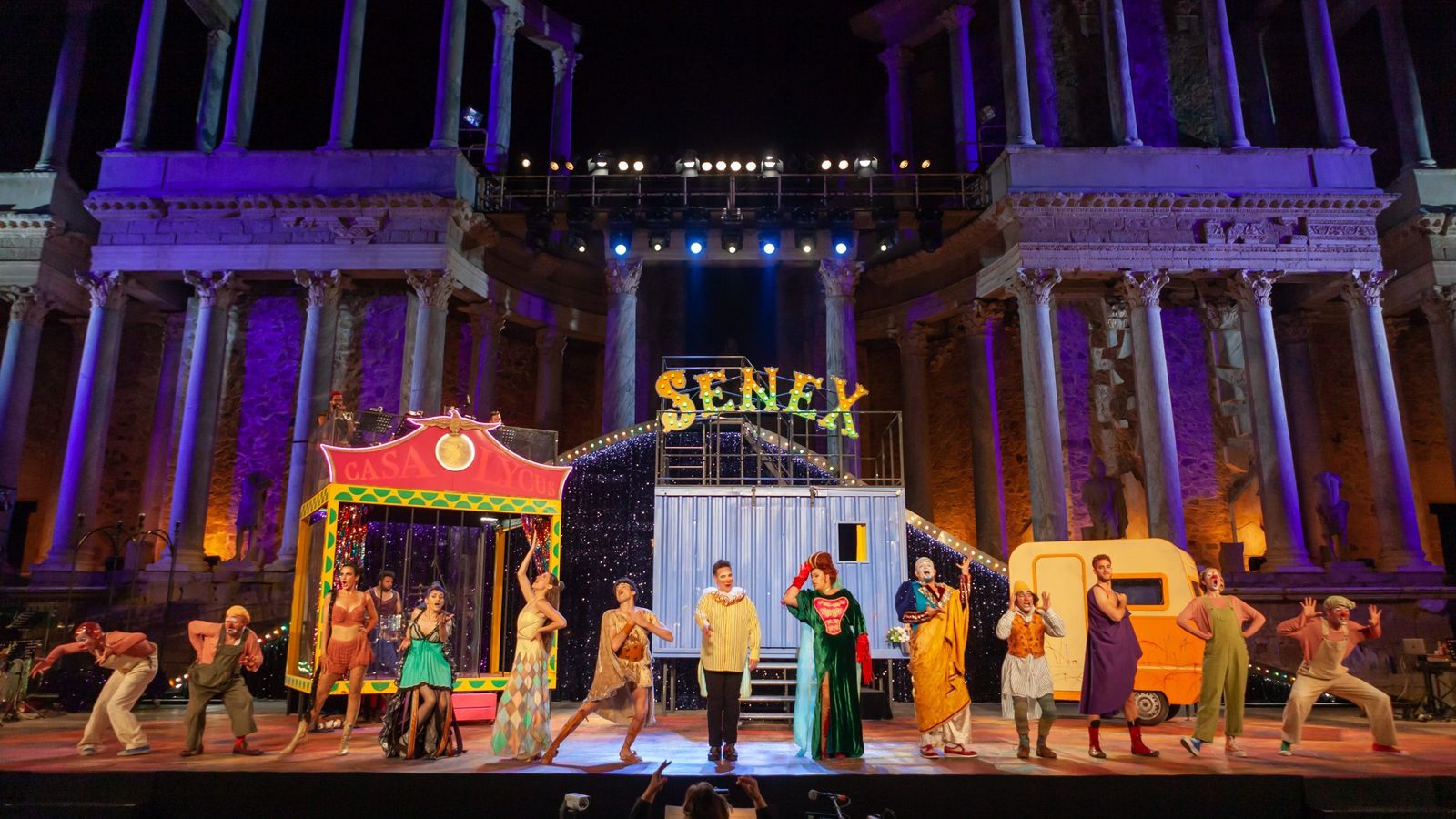 La compañía de 'Golfus de Roma'.