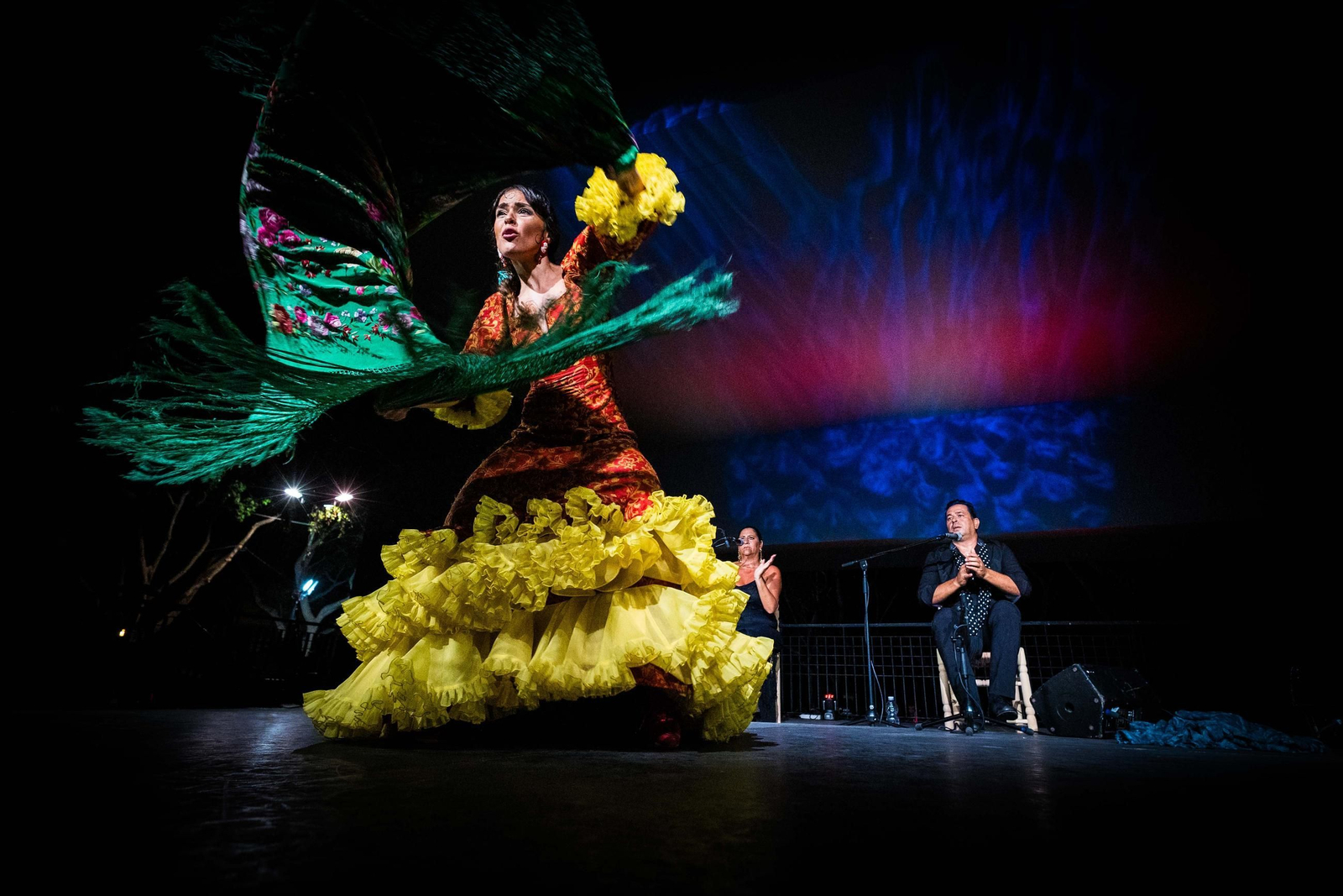 La Isla Ciudad Flamenca: Noche de baile en el Parque de San Fernando