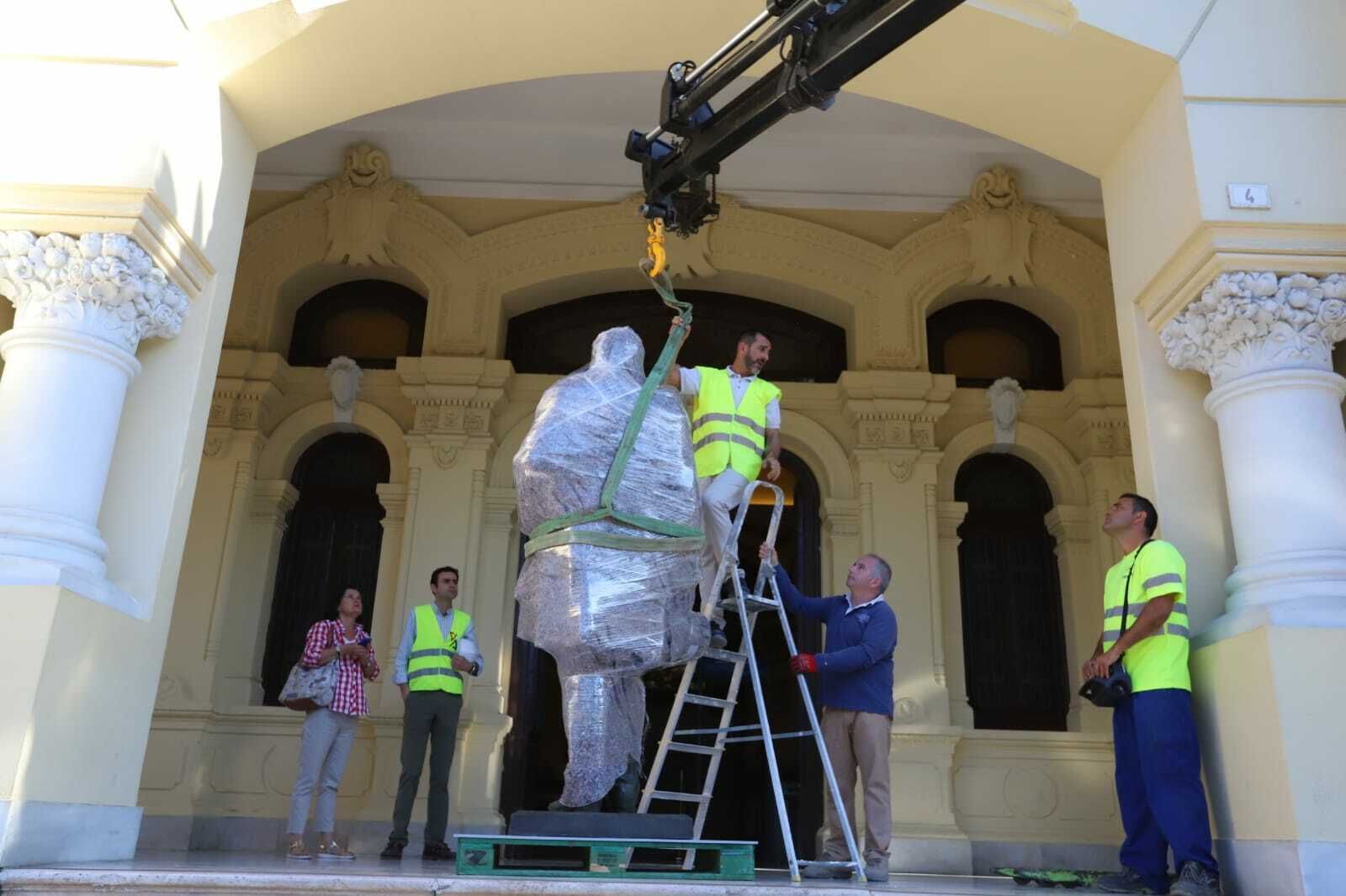 Las fotos del regreso del Marqués de Larios a la Alameda