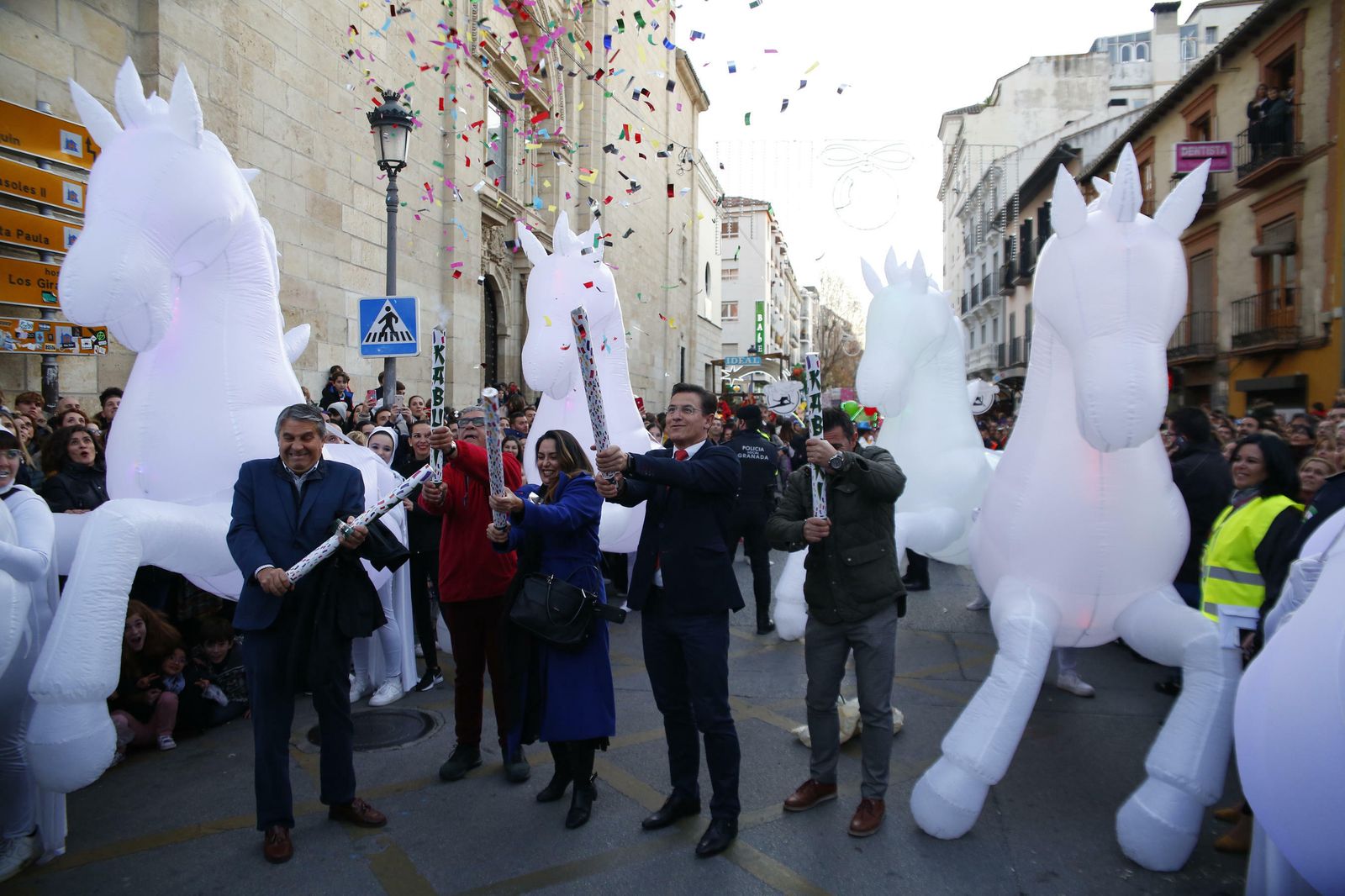 Todas las imágenes de la Cabalgata de Reyes de Granada
