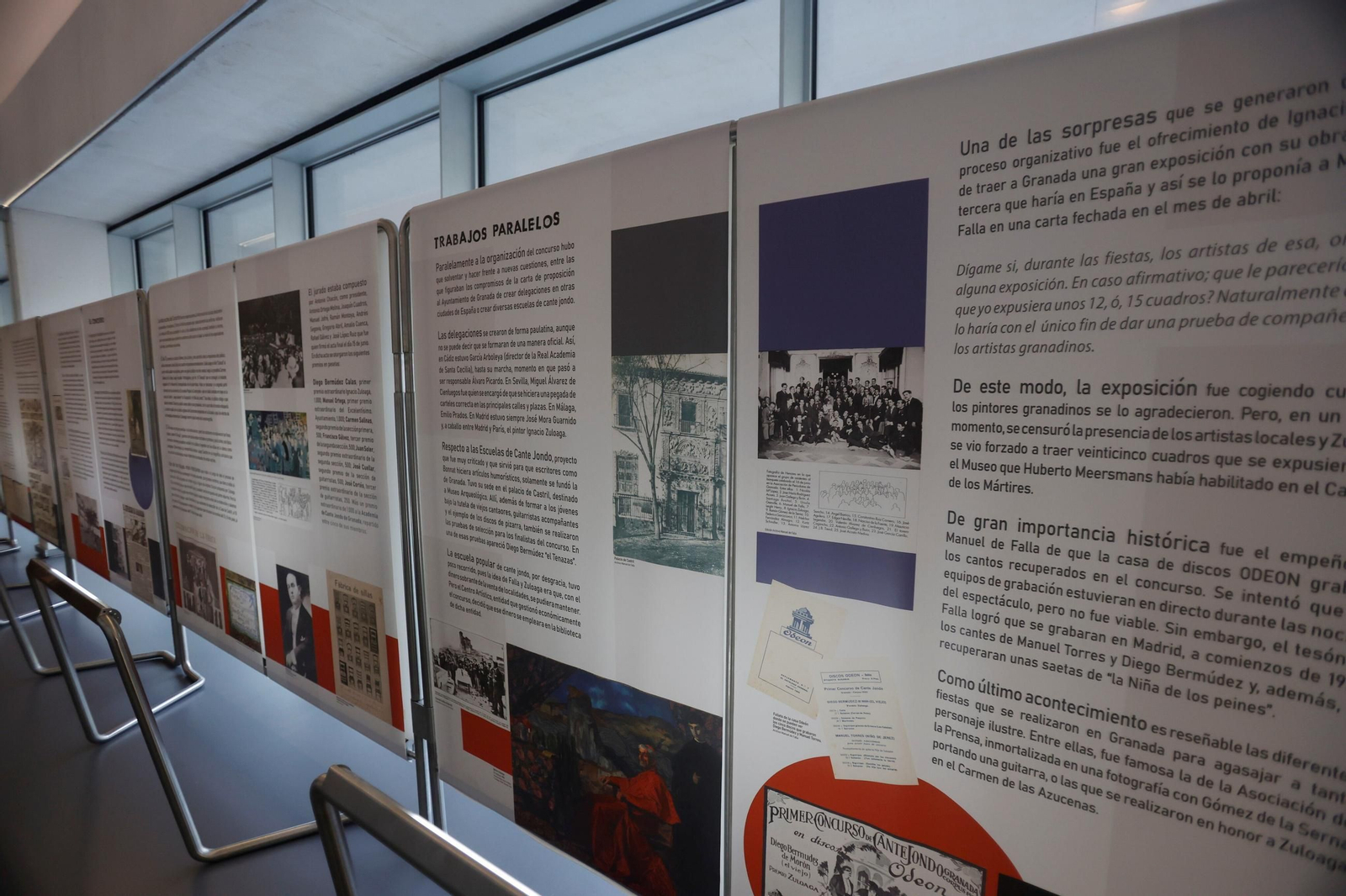 Un recorrido en imágenes por la exposición 'Itinerancias de lo jondo' en la Biblioteca Grupo Cántico
