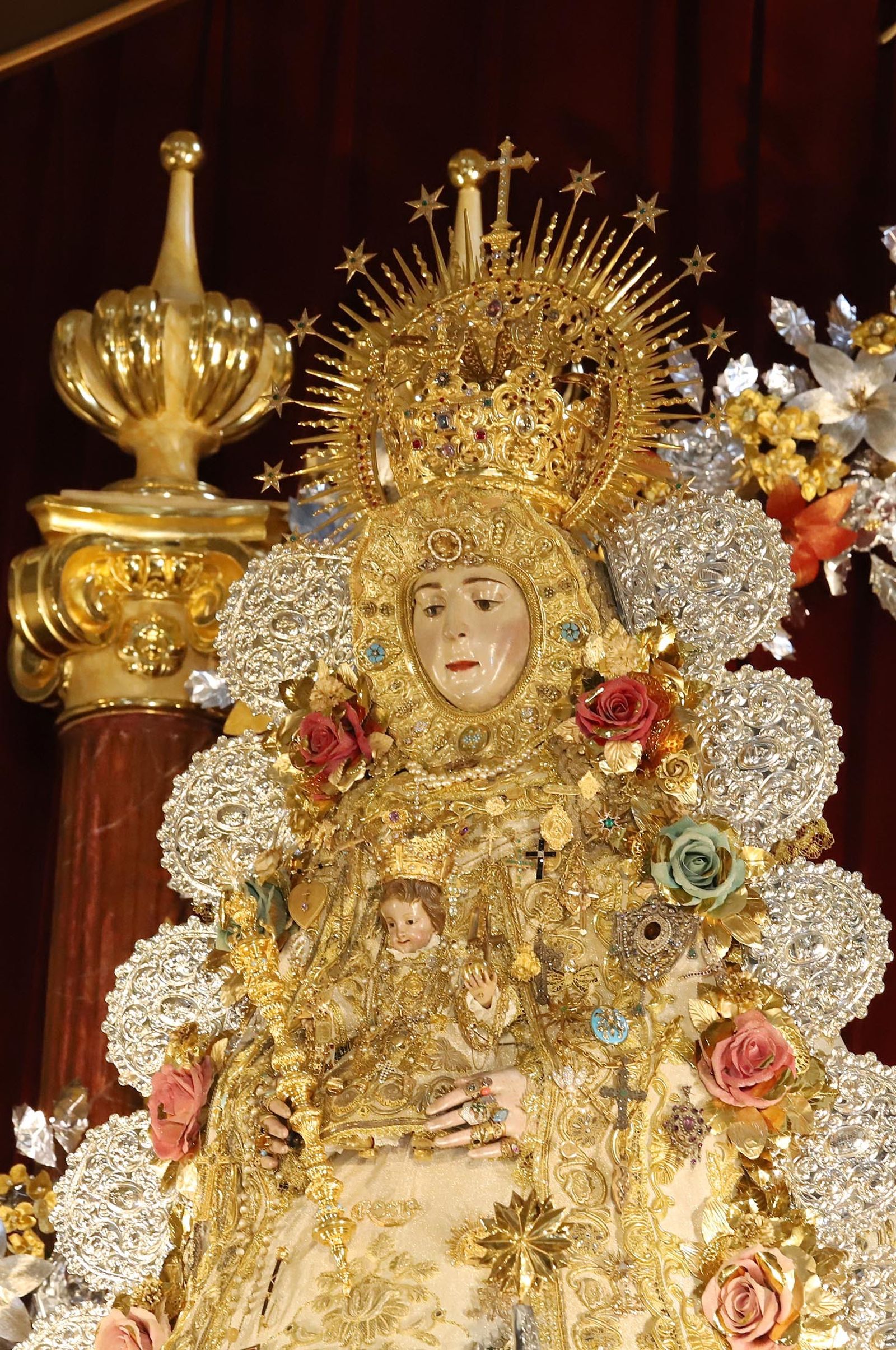 Imágenes de la Virgen del Rocío en el Lunes de Pentecostés 2020