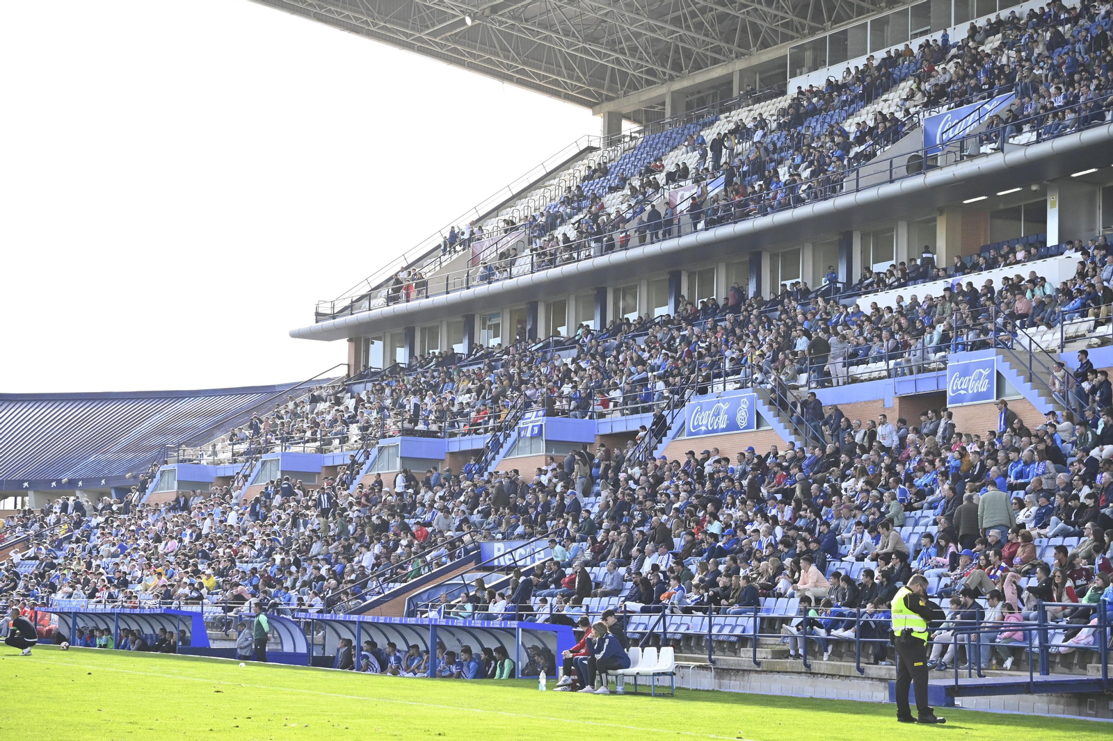 Imágenes de ambiente del partido Recre - Melilla