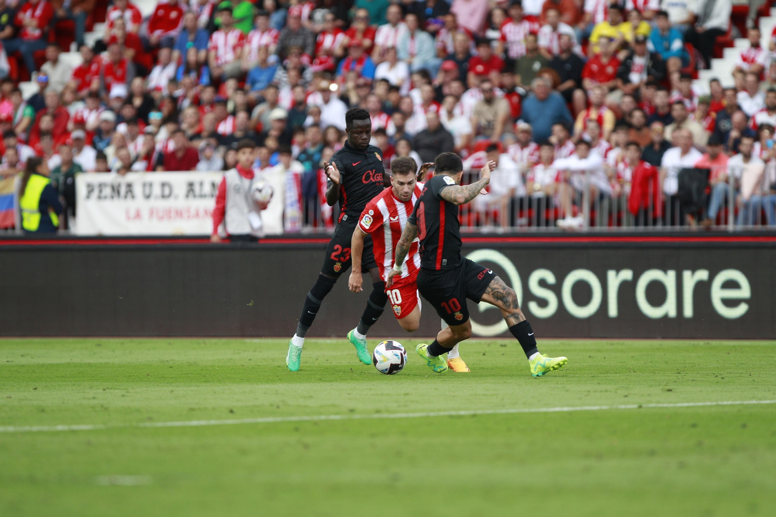 Imágenes del partido U.D. Almería-R.C.D. Mallorca