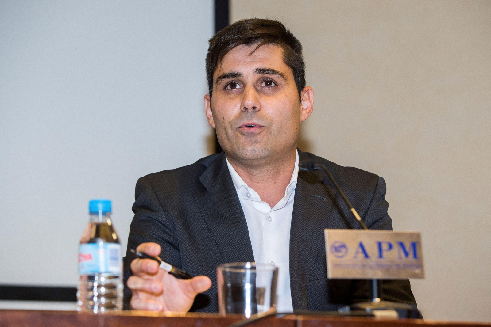 David Aganzo, presidente de la Asociación de Futbolistas Españoles.