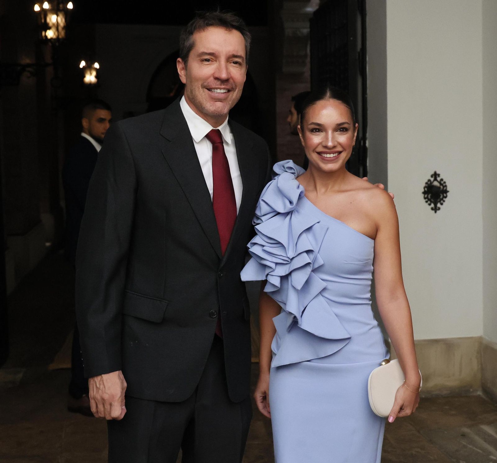 Antonio Muñoz celebra su boda en el Palacio de la Motilla
