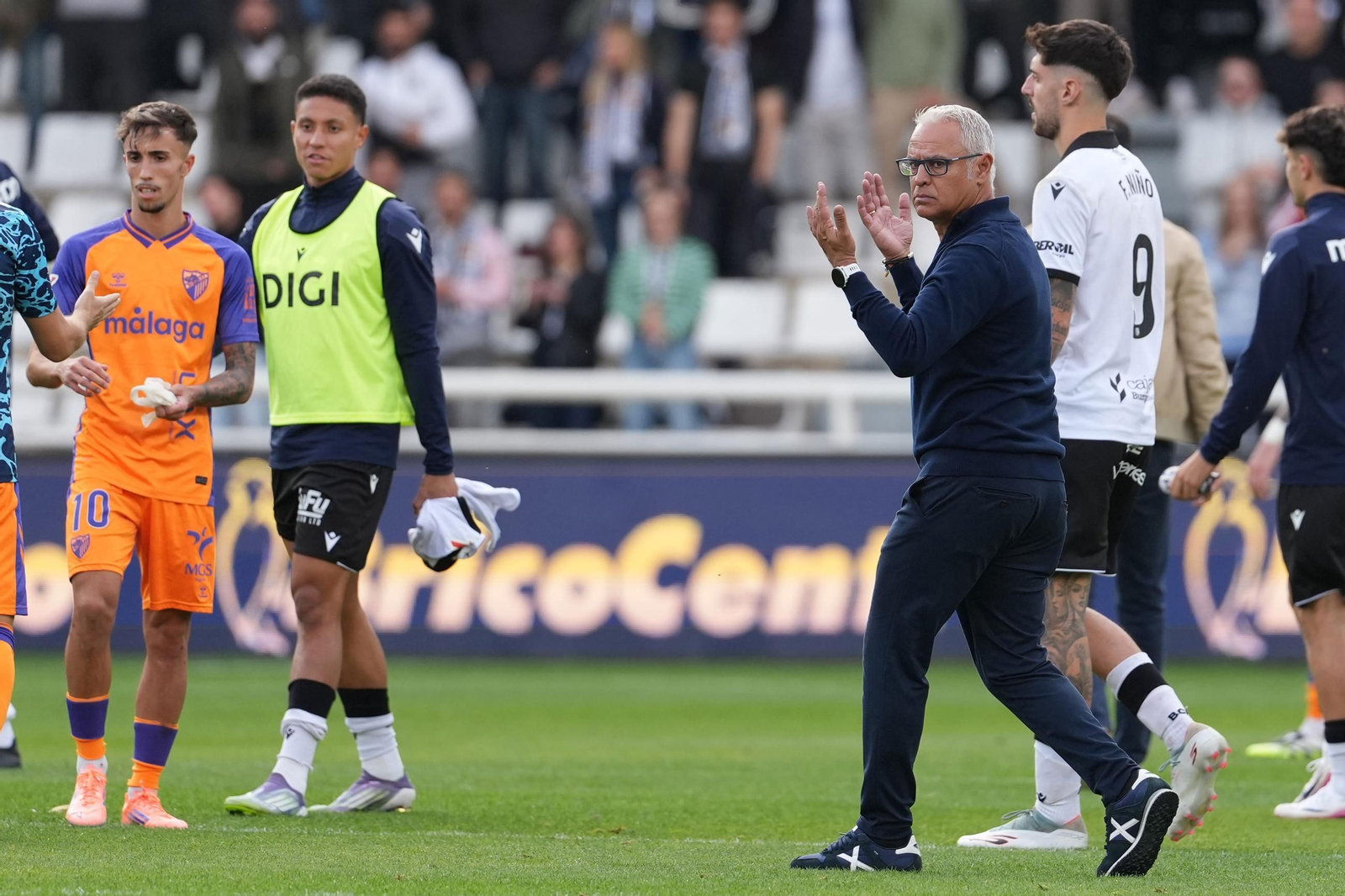 Las fotos del Burgos-Málaga CF