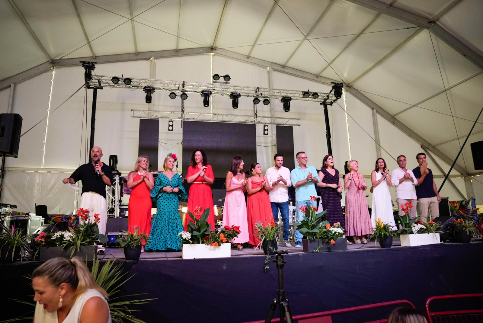 Las fotos de la comida de homenaje a la mujer en la Feria de Almería