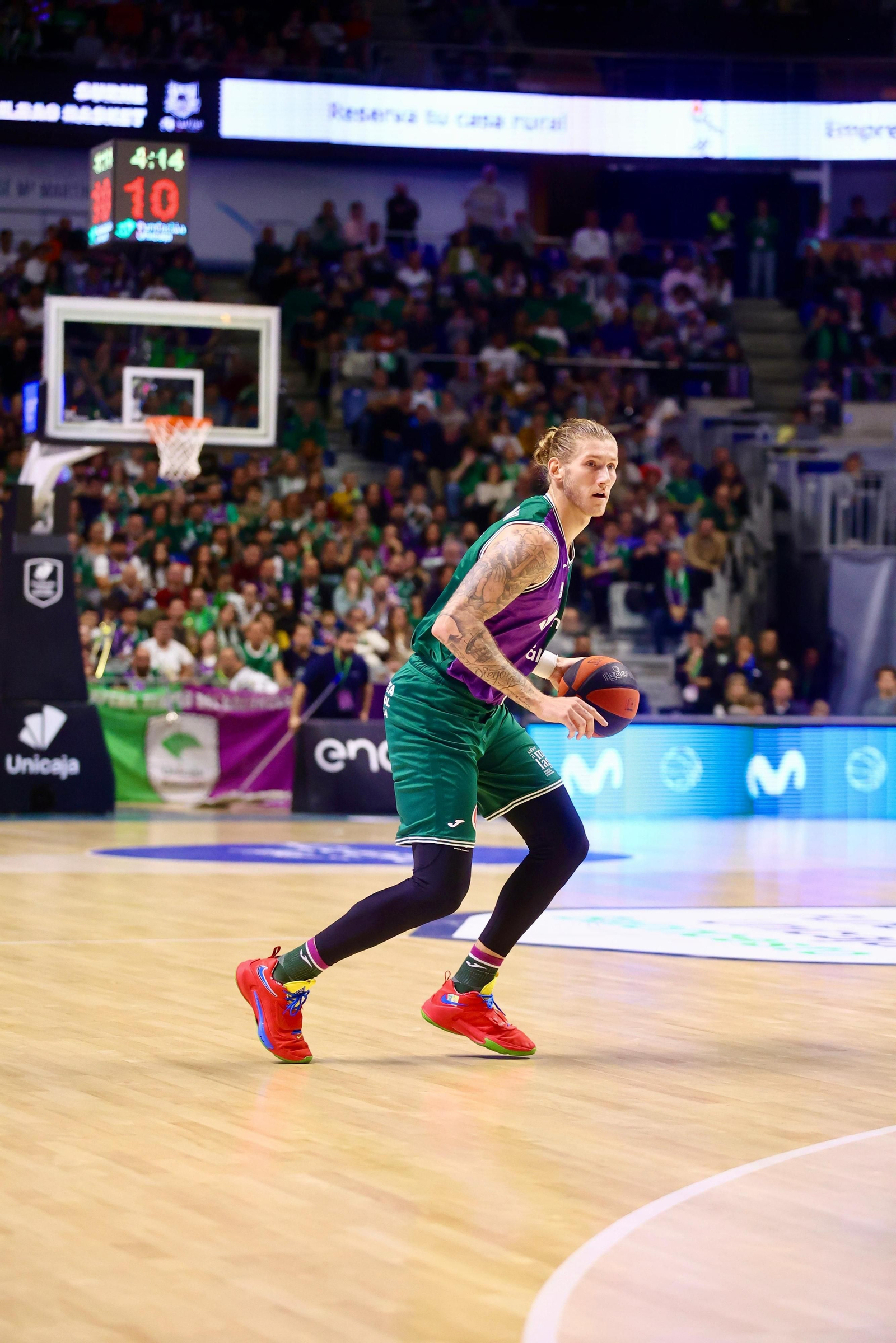 El Unicaja - Surne Bilbao, en fotos