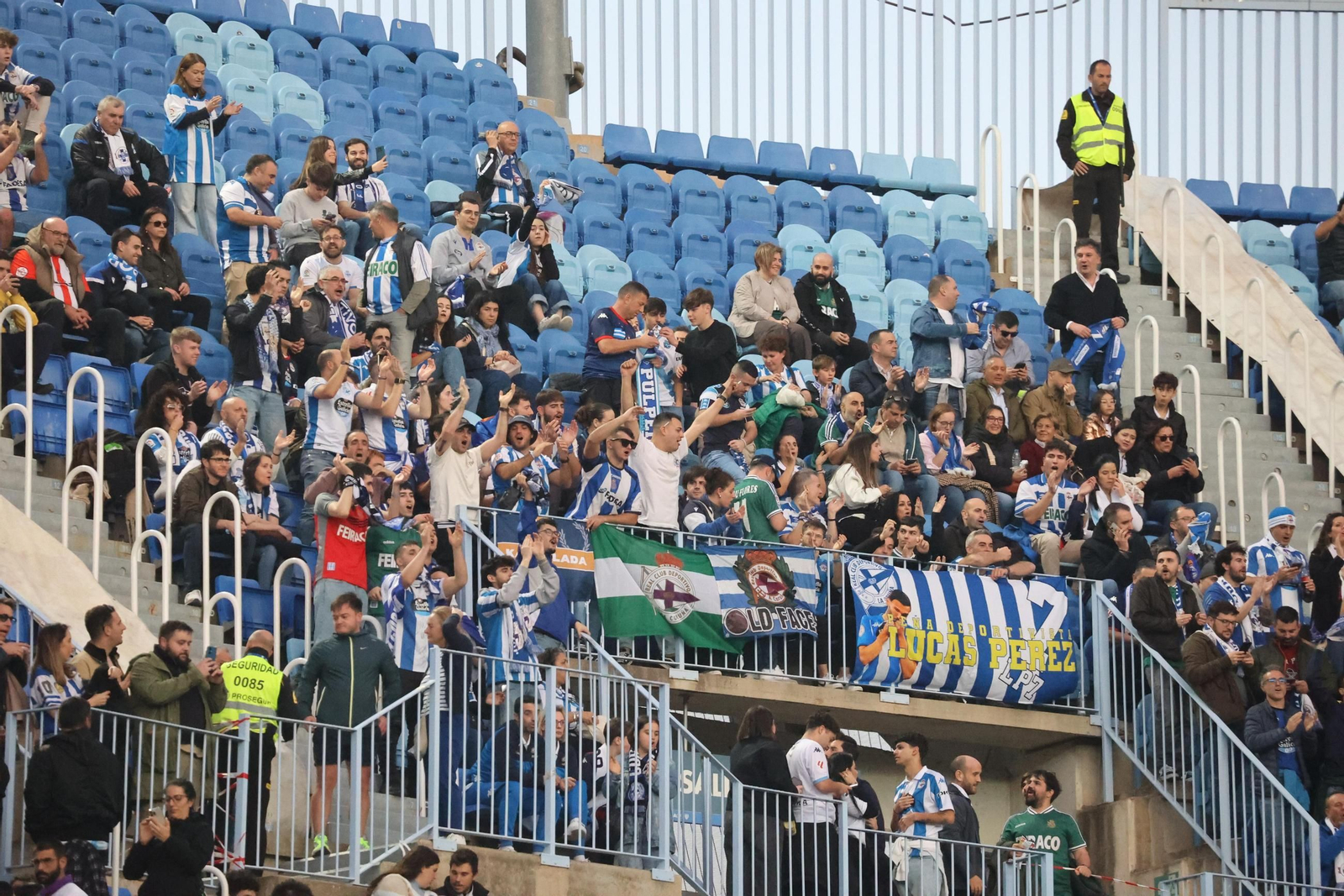 Las fotos del Málaga-Deportivo de La Coruña