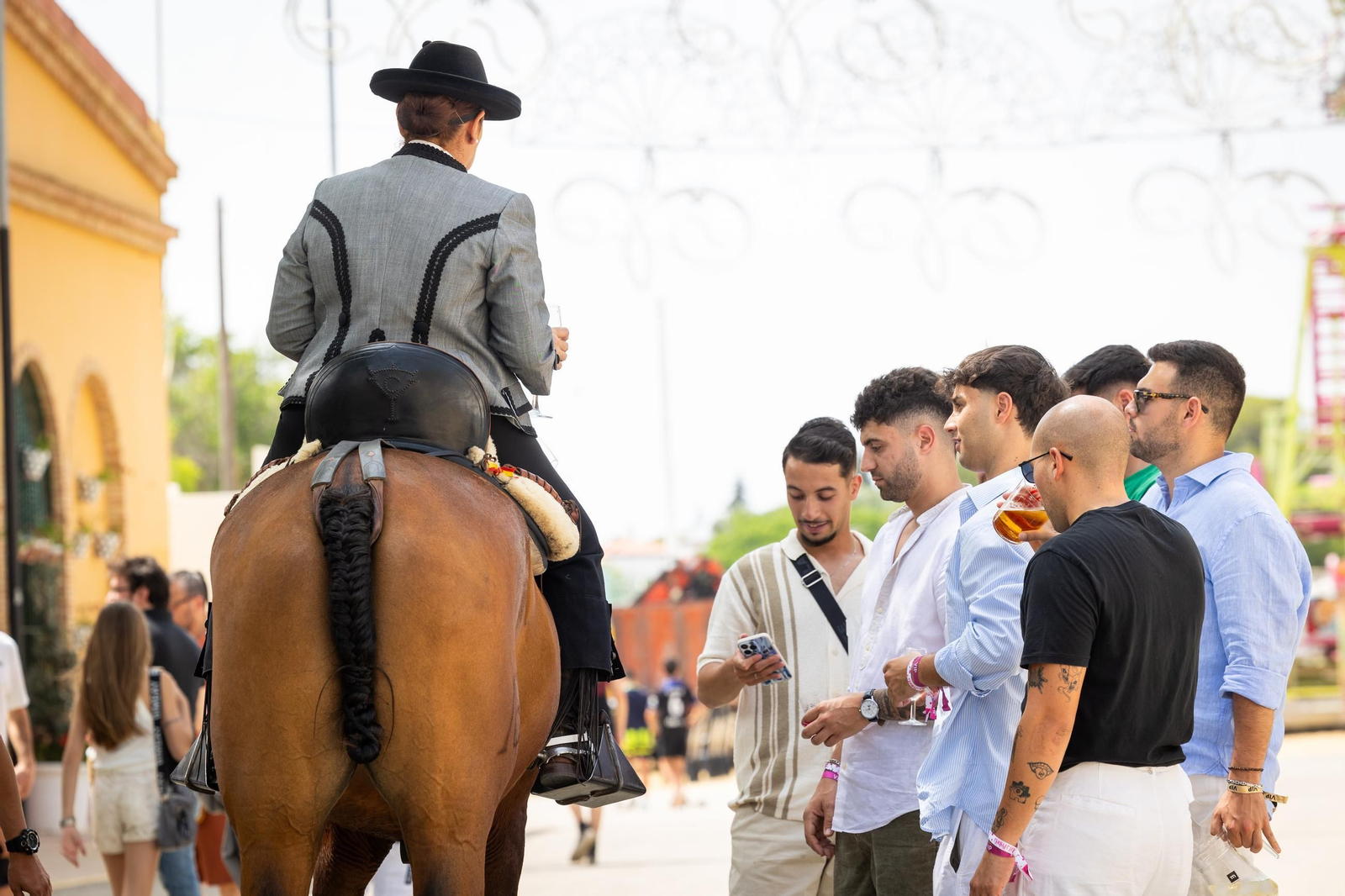 Búscate en las imágenes del sábado de la Feria de Puerto Real 2025
