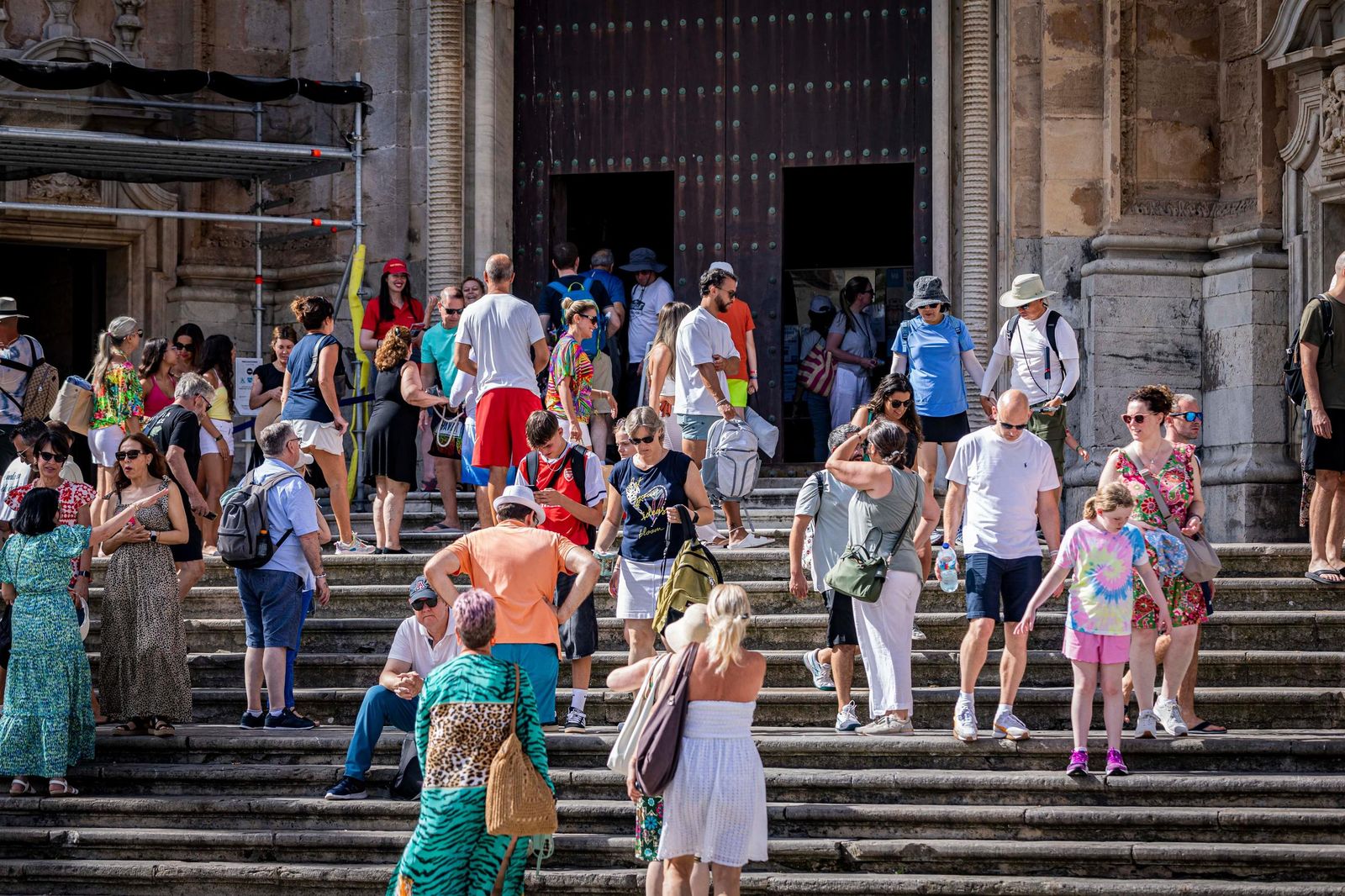 Cruceros y cruceristas, este miércoles, en Cádiz