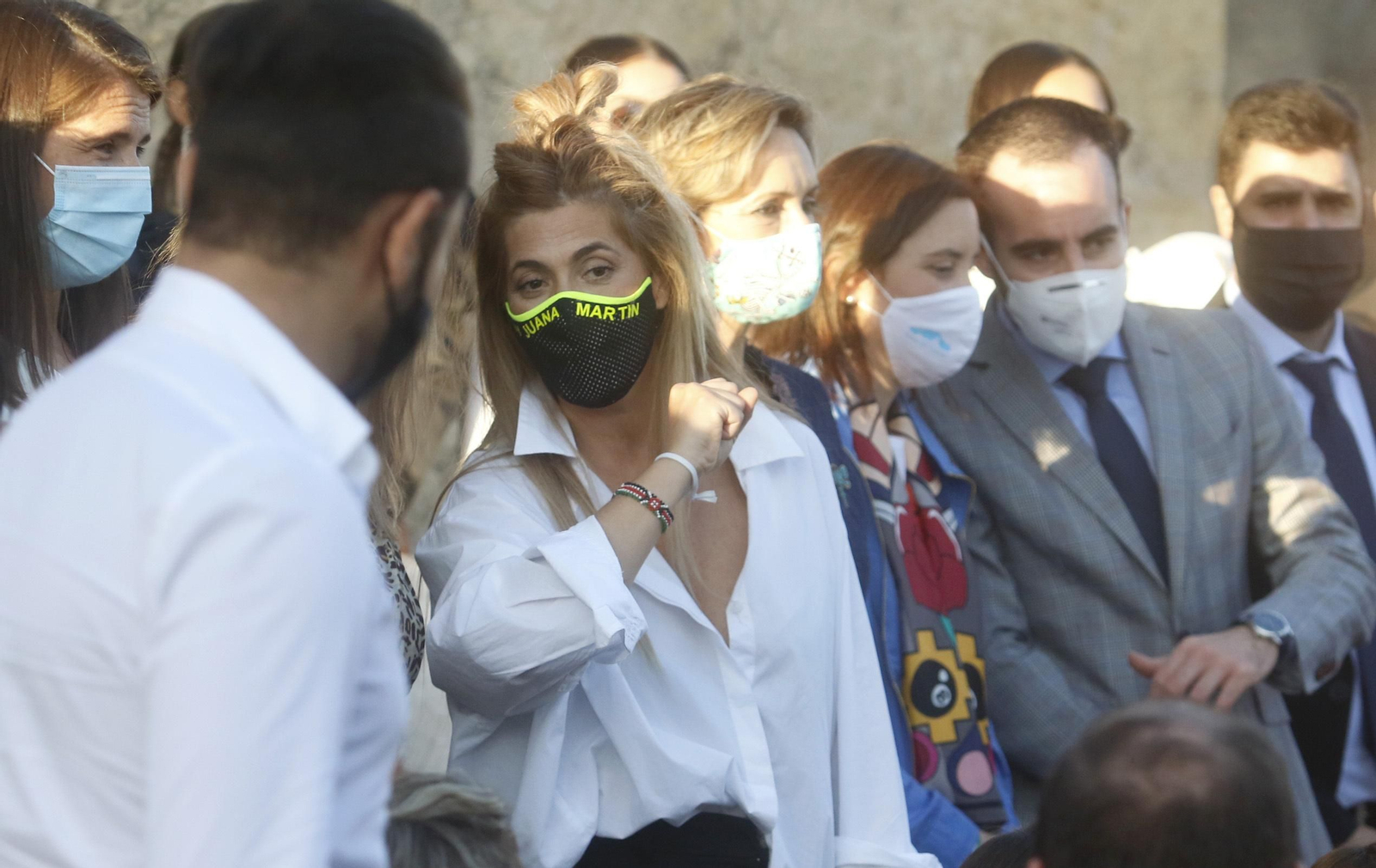El desfile de Juana Martín en Medina Azahara, en fotografías