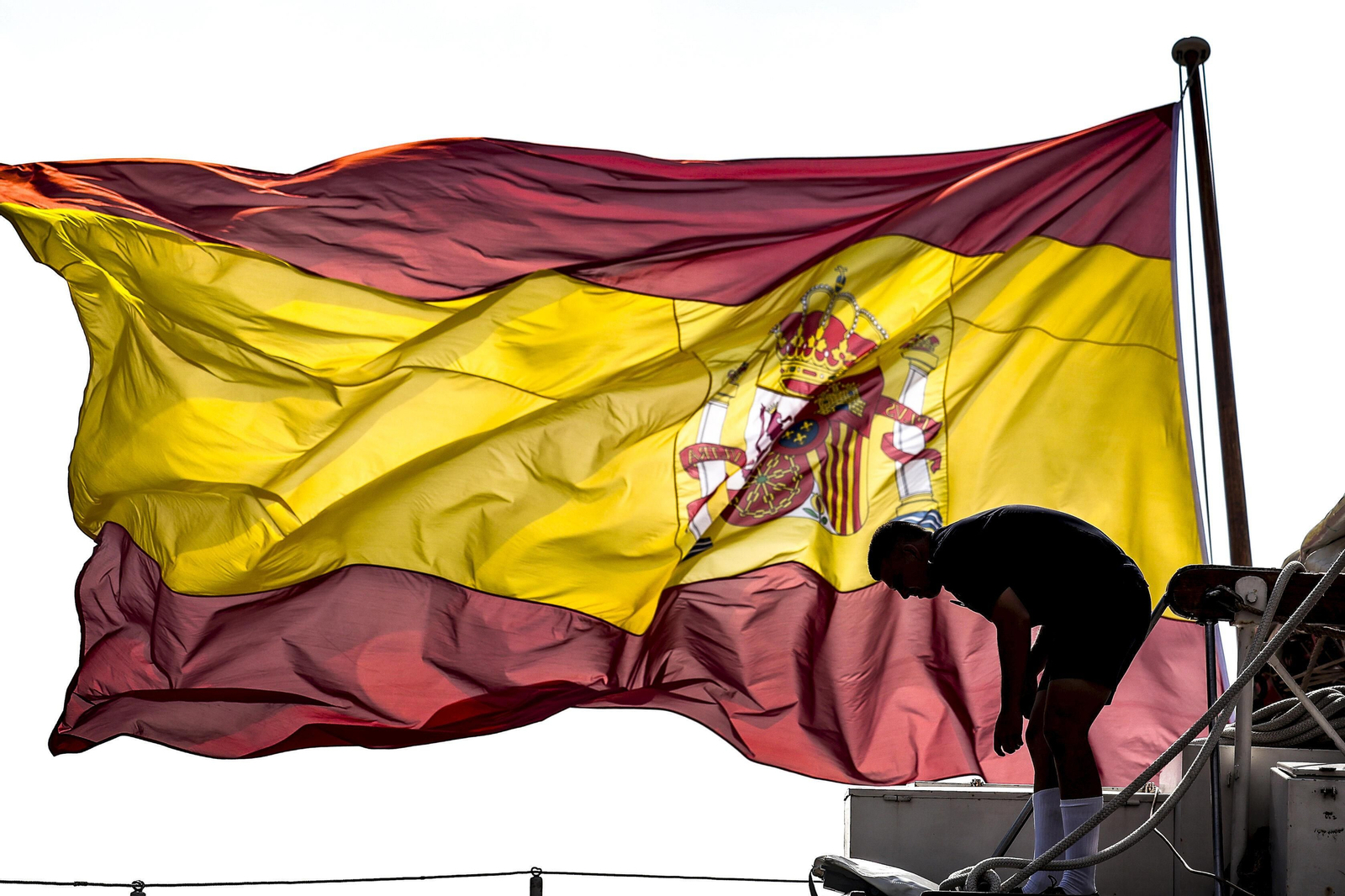 Las imágenes del buque escuela 'Juan Sebastián de Elcano' en Buenos Aires