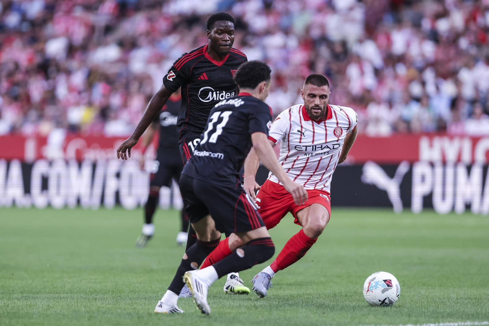 Las fotos del Girona - Sevilla