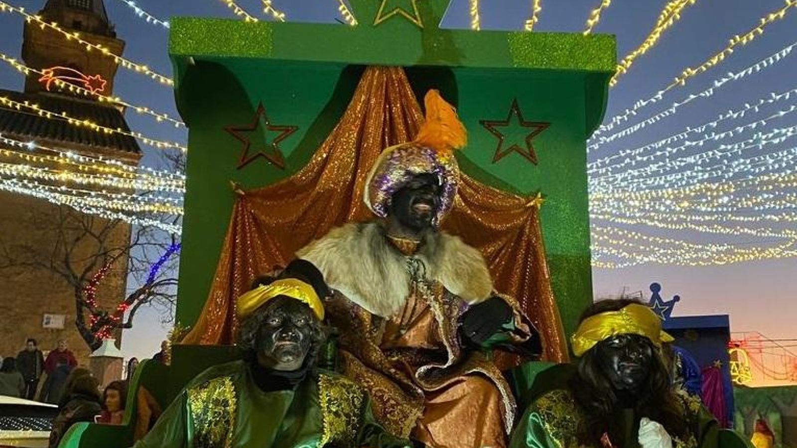 El Rey Baltasar en Santa Ana la Real.