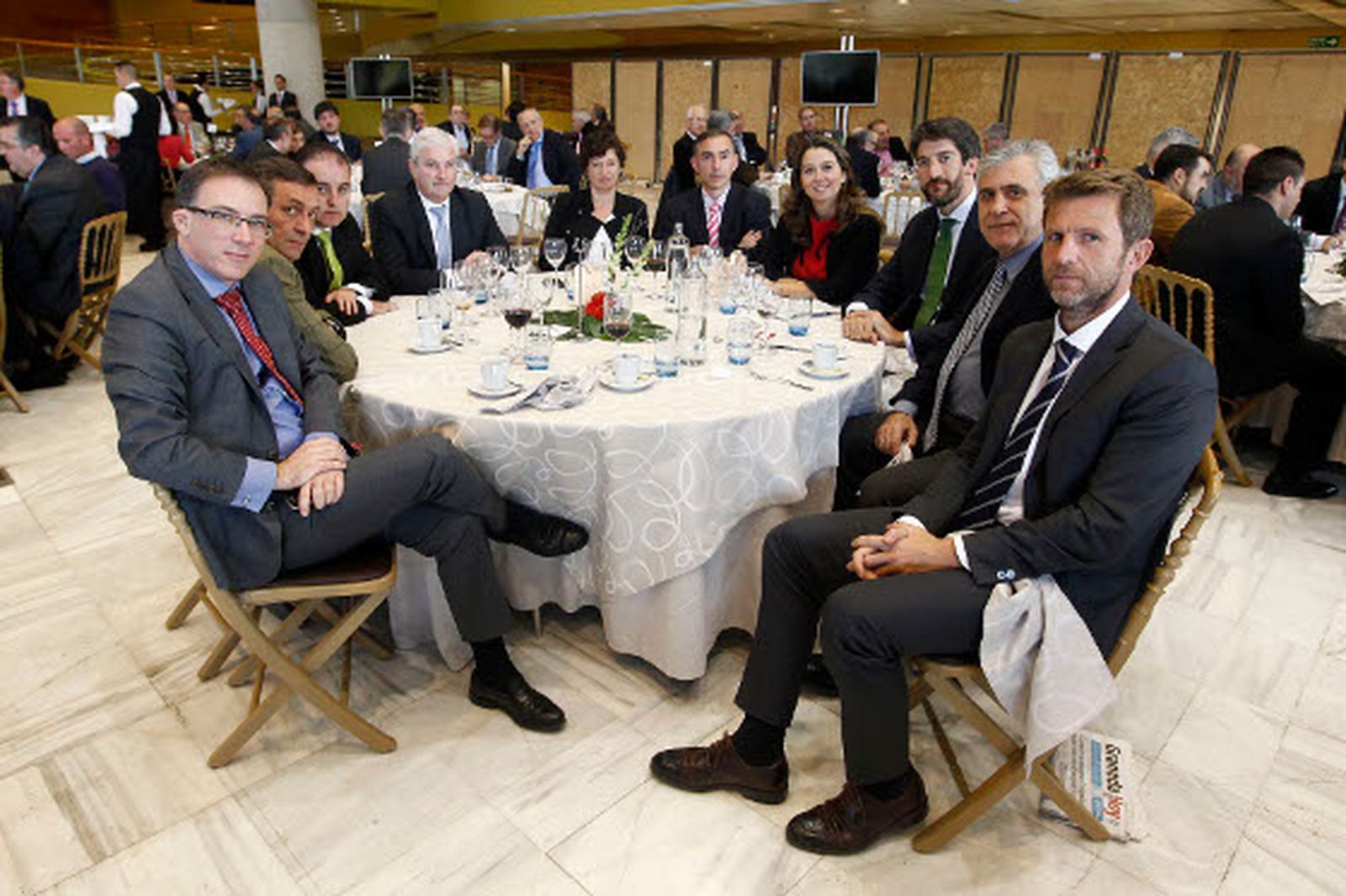 Alejandro Kowalski, Miguel Ángel Jiménez, Miguel Ángel Hernández, Francisco Gómez, Eva Fernández, Francisco Donaire, María Teresa Fernández, Luis Aribayos, Federico Jiménez y Fernando Ortega.

Foto: Maria de la Cruz/ Pepe Villoslada