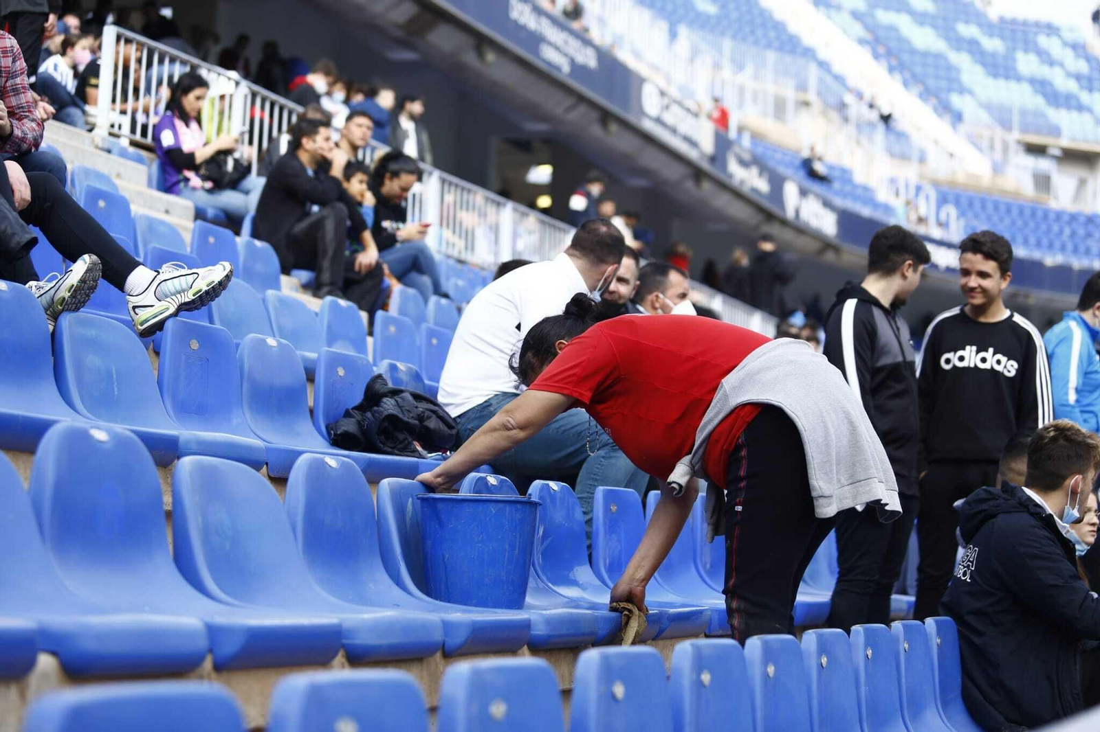 Las fotos del Málaga CF-Huesca