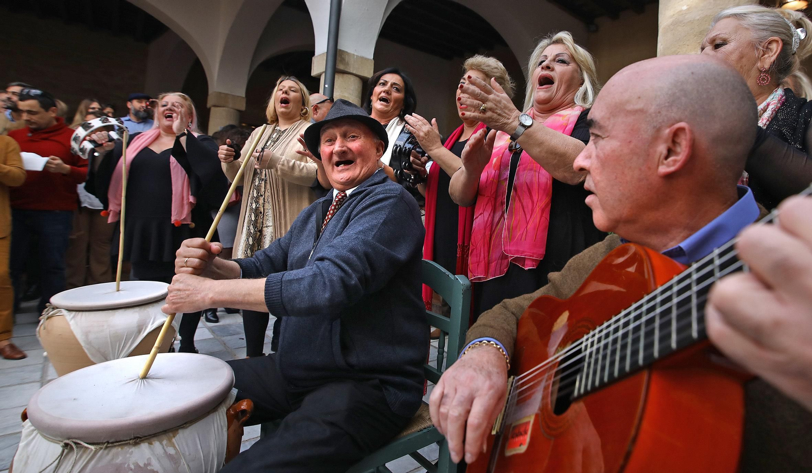 Fin de semana de zambombas en Jerez.