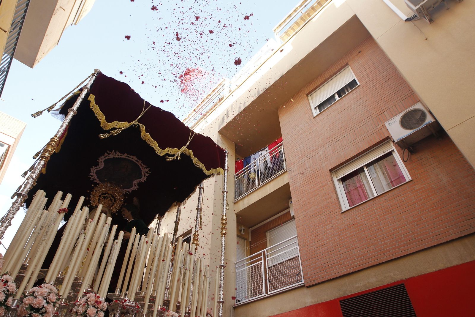 Imágenes de la Procesión de Coronación. Barrio de Los Molinos. Semana Santa Almería 2019