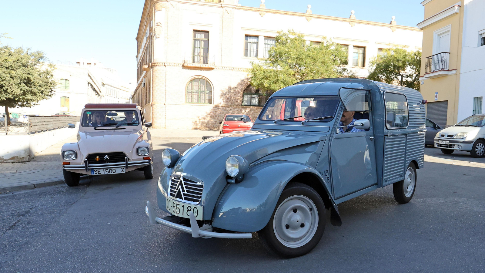 Ruta de Dyane 6 de la asociación Jacobea de Jerez