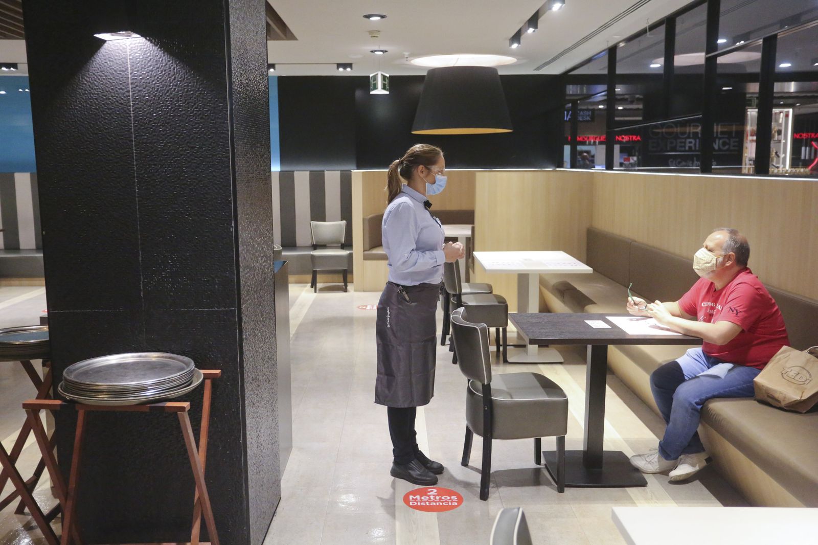 Las fotos de los centros comerciales de Málaga abiertos, en la fase 2 de la desescalada