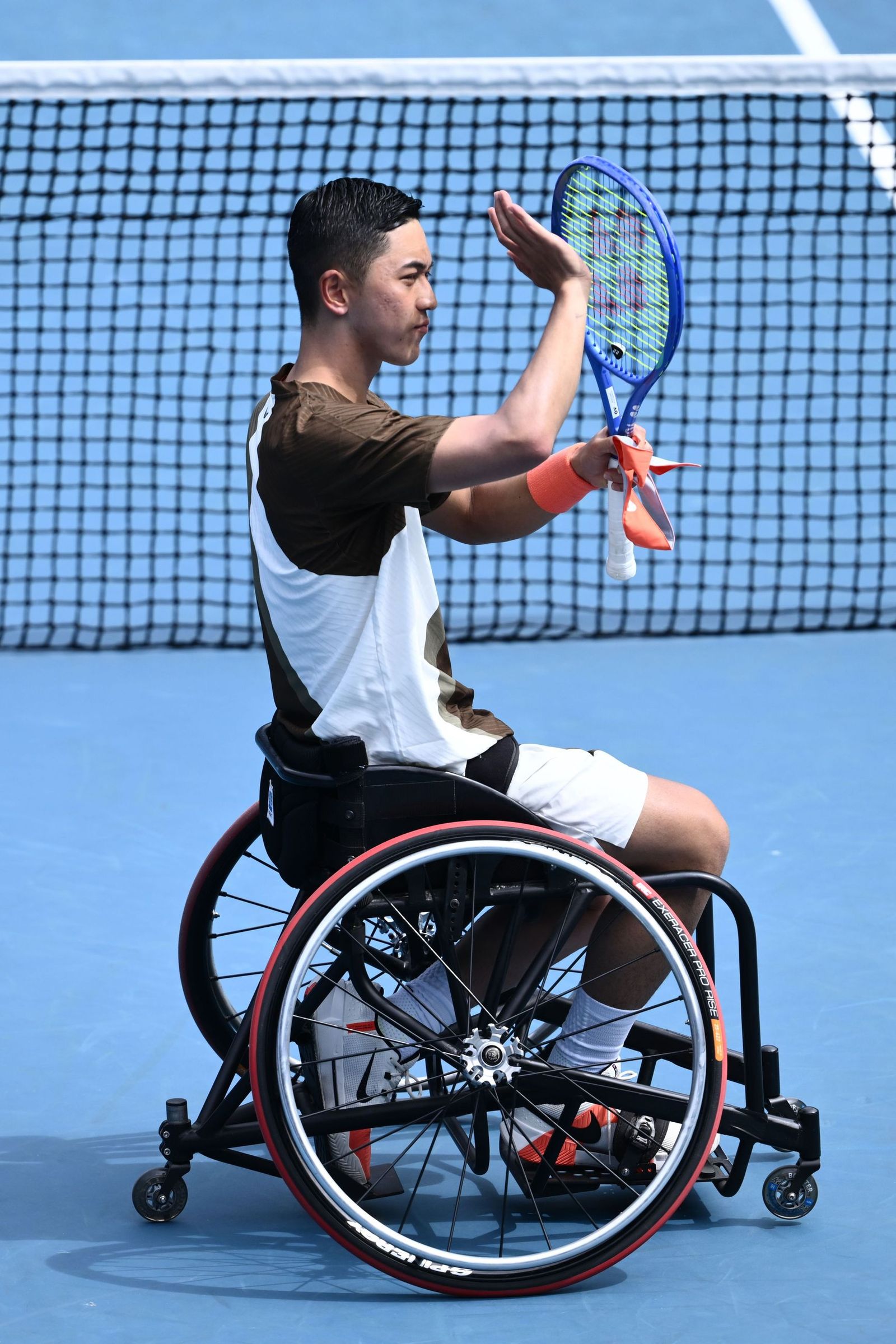 Las fotos de la retirada de Musetti ante Djokovic y del resto de cuartos de final