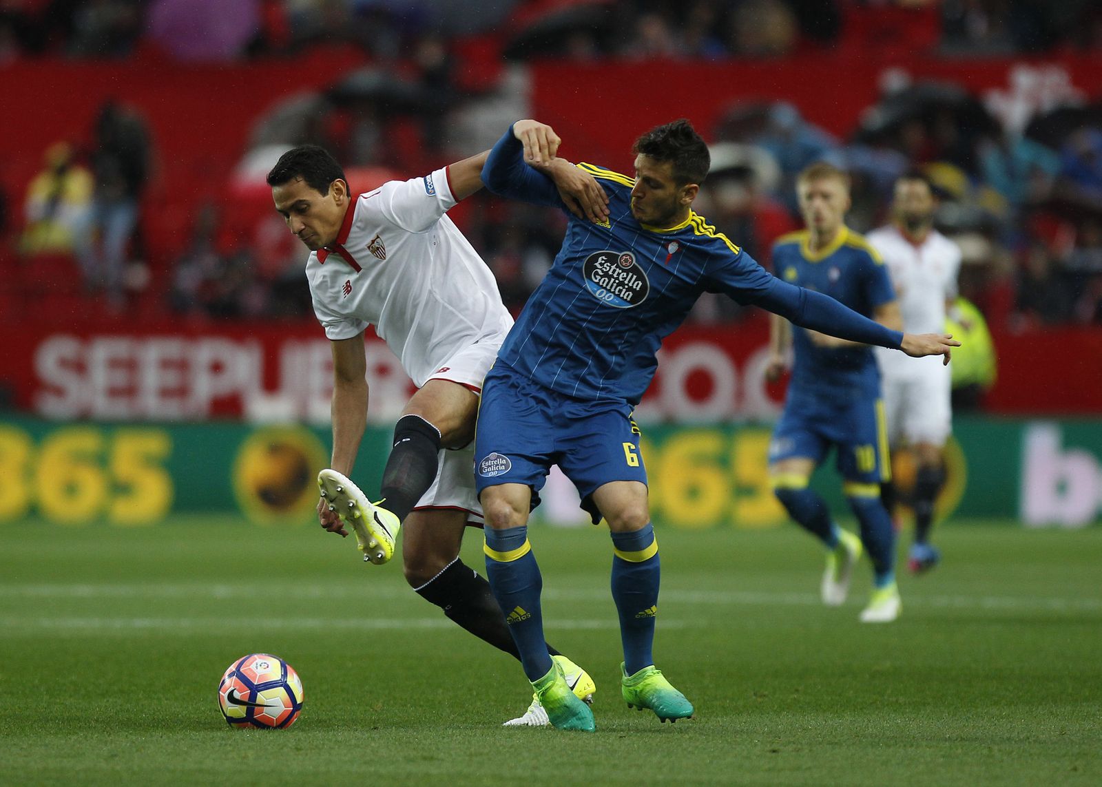 El Sevilla FC-Celta de Vigo, en imágenes
