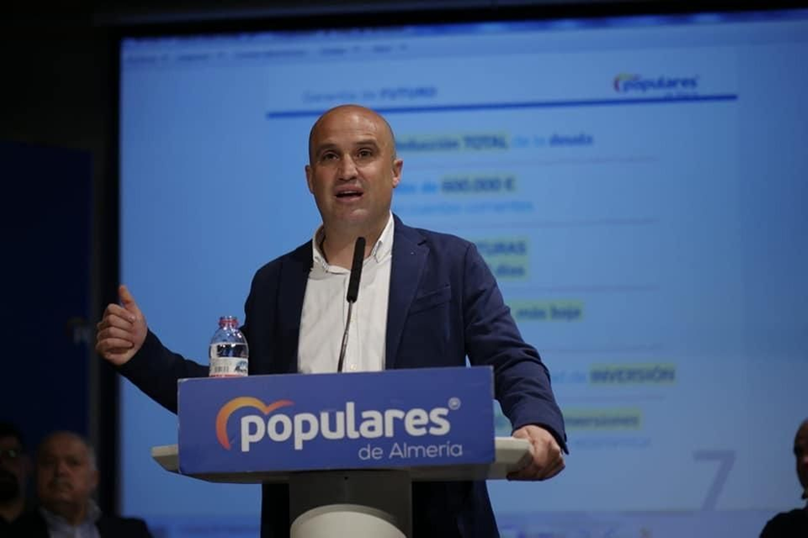 José Antonio García, nuevo presidente de la Diputación de Almería.