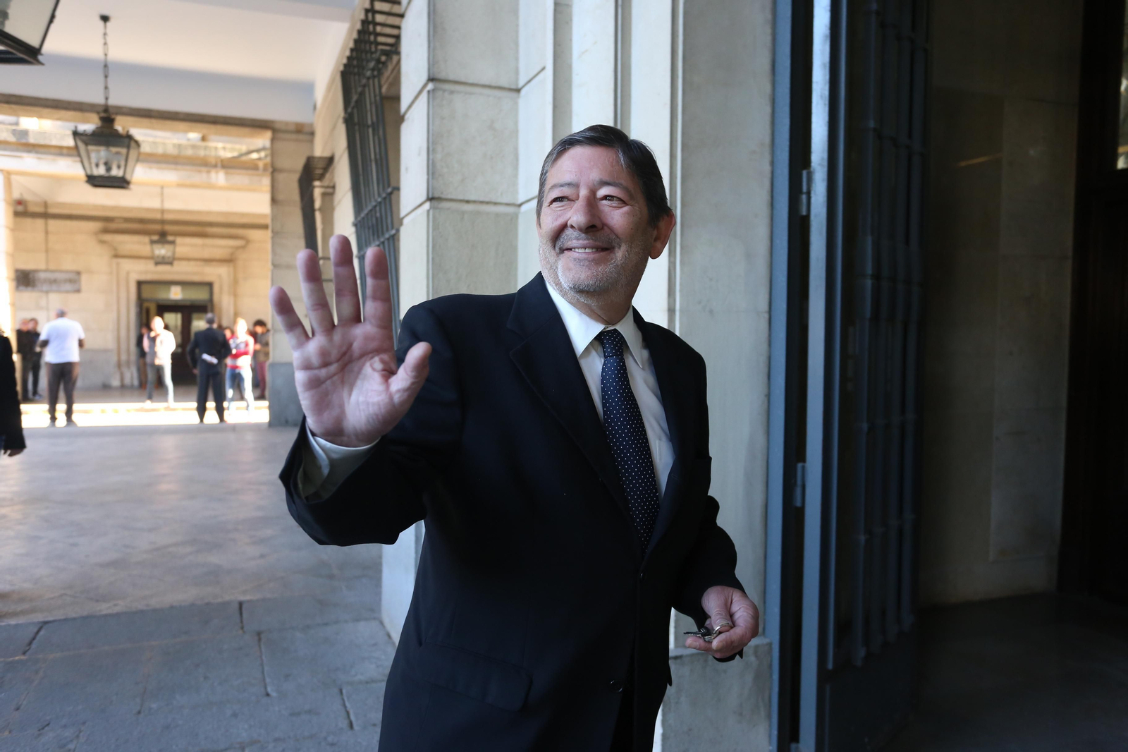 El ex director de Trabajo Javier Guerrero, fallecido en octubre de 2020.