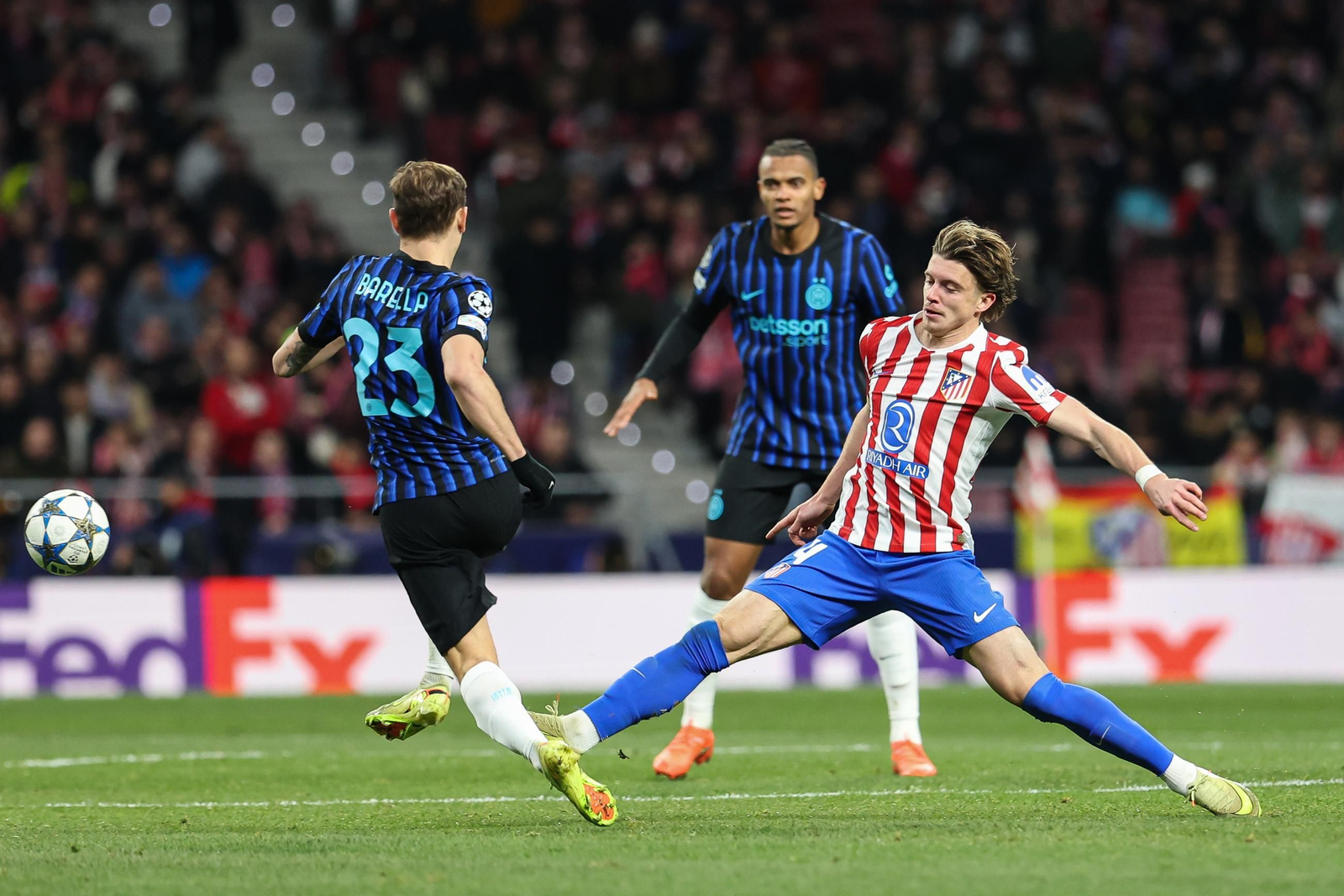 Las fotos del Atlético de Madrid-Inter