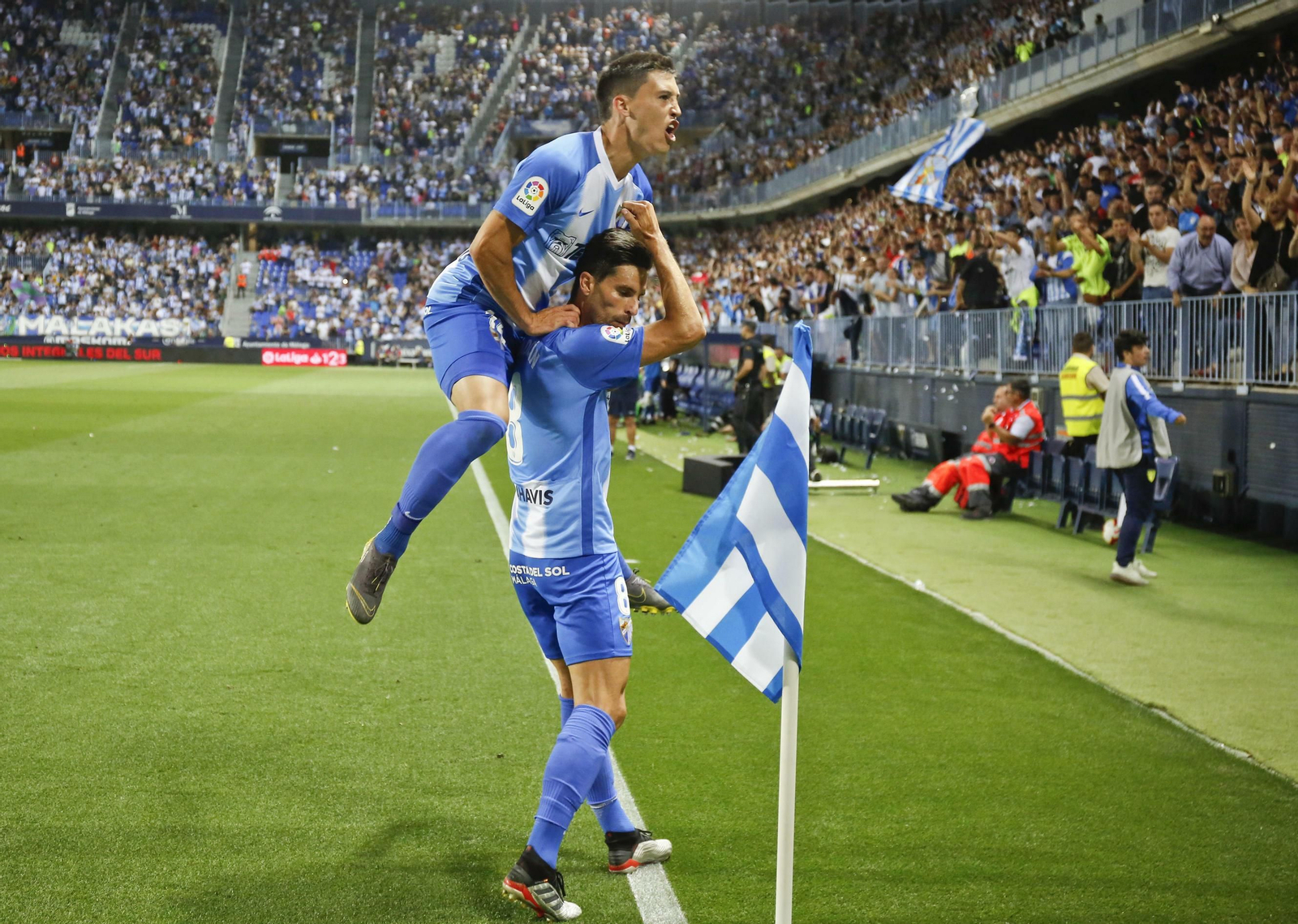 Las fotos del Málaga CF - Zaragoza