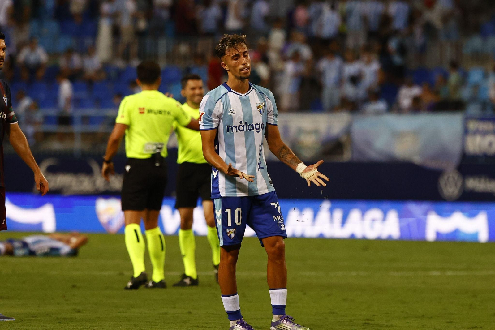 El Málaga CF - SD Eibar, en fotos