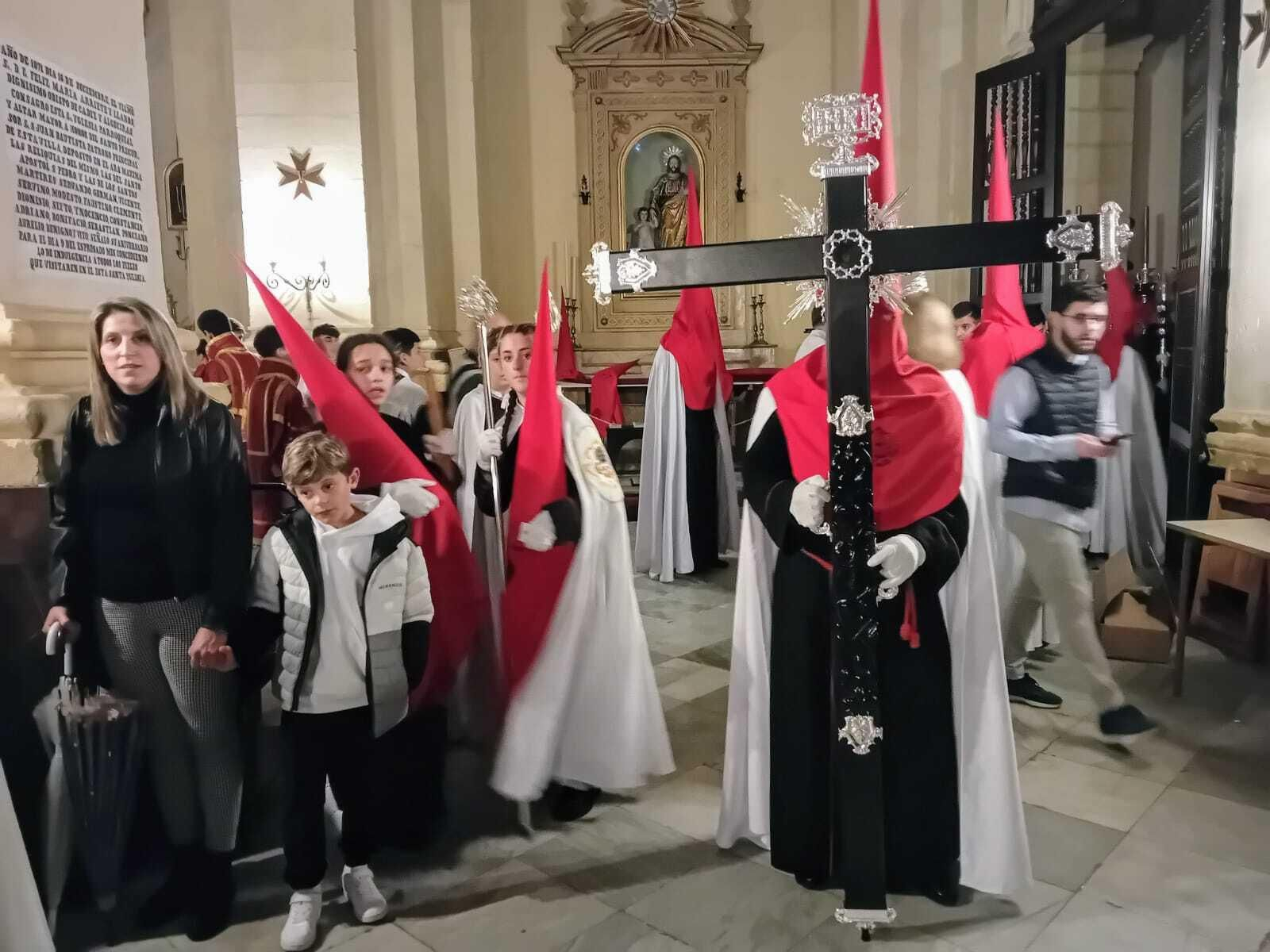 Las imágenes del Lunes Santo en Chiclana 2024: El Perdón y Humildad y Paciencia